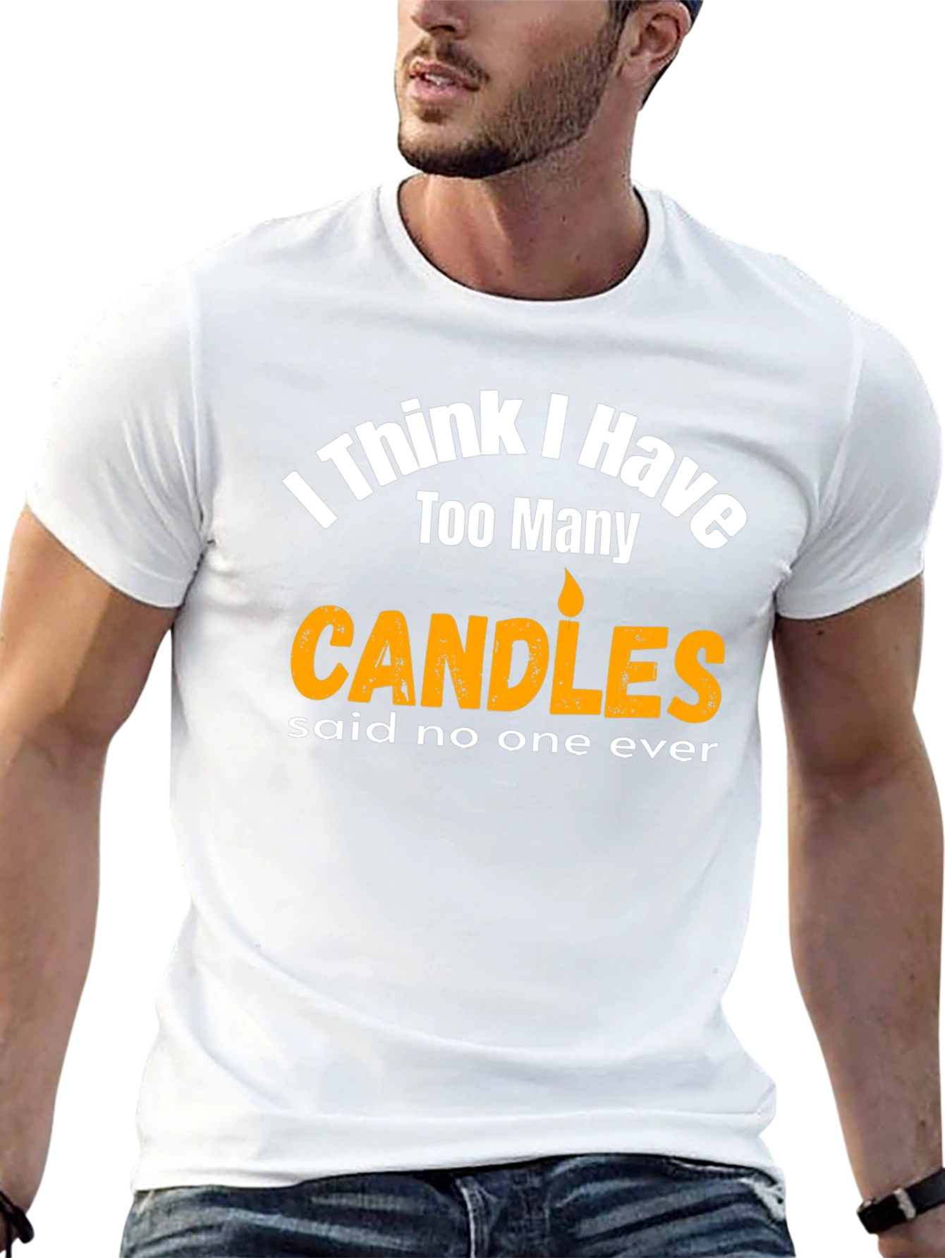 Funny Candle Lover Graphic T-Shirt