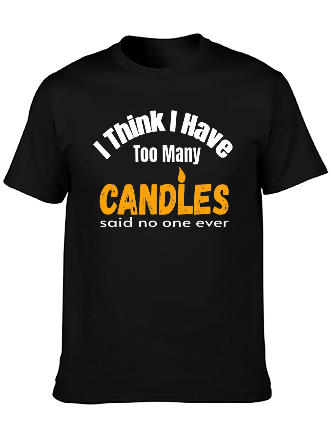 Funny Candle Lover Graphic T-Shirt