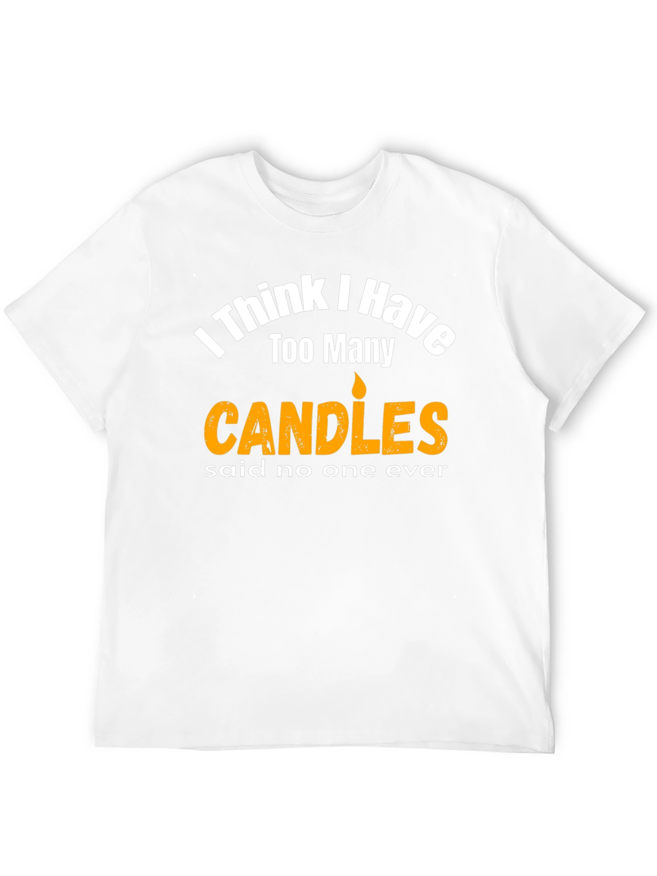 Funny Candle Lover Graphic T-Shirt