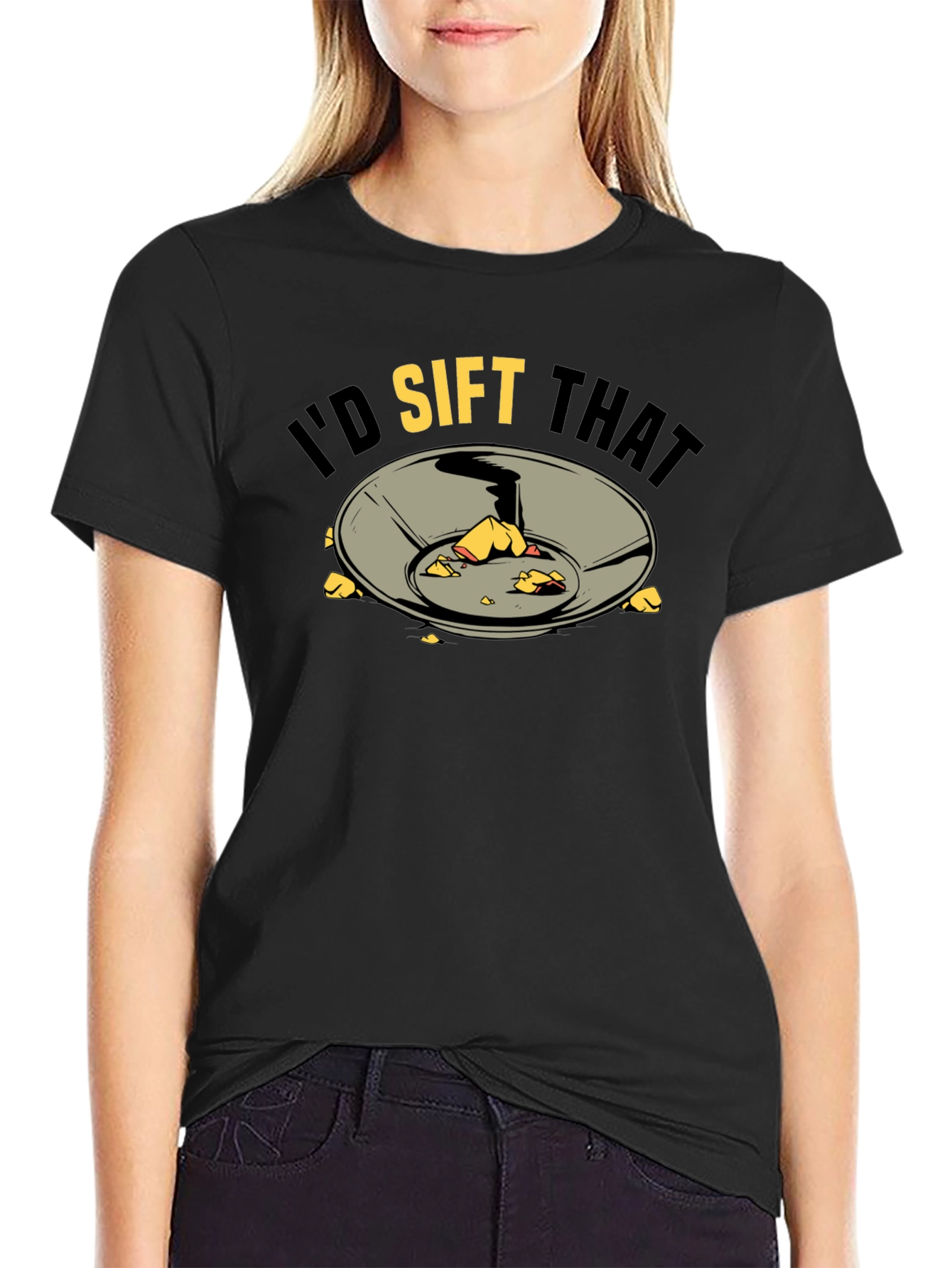 Id Sift That T-Shirt Gold Panning Prospecting Tee