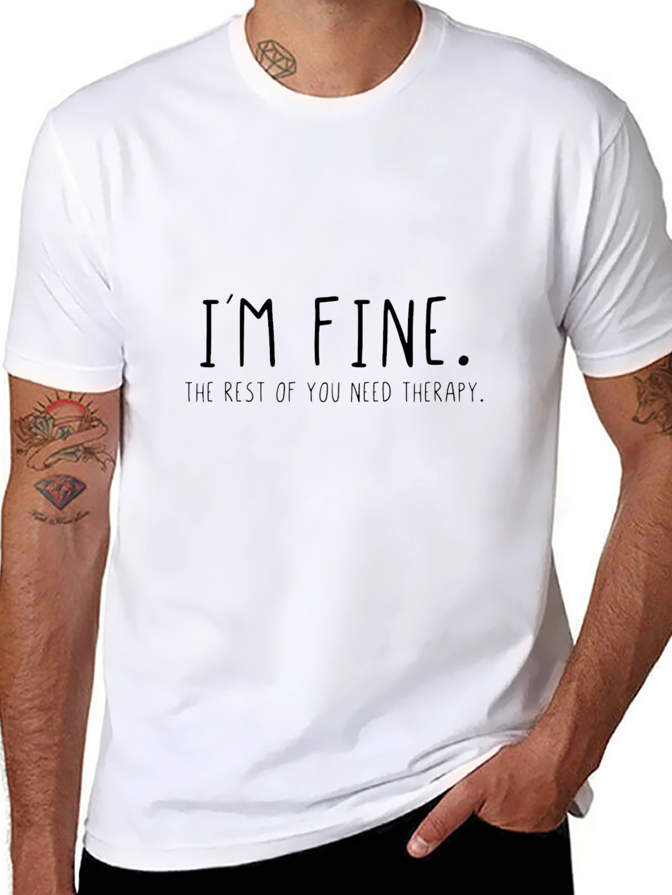 Im Fine Therapy Tee