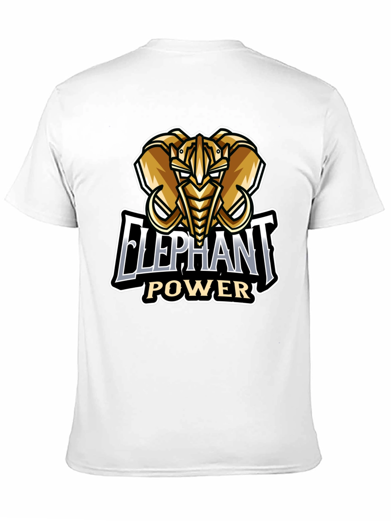 Elephant Power Graphic T-Shirt