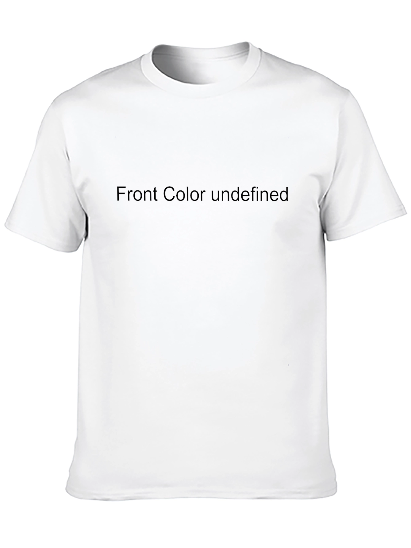 Classic Black Crew Neck T-Shirt