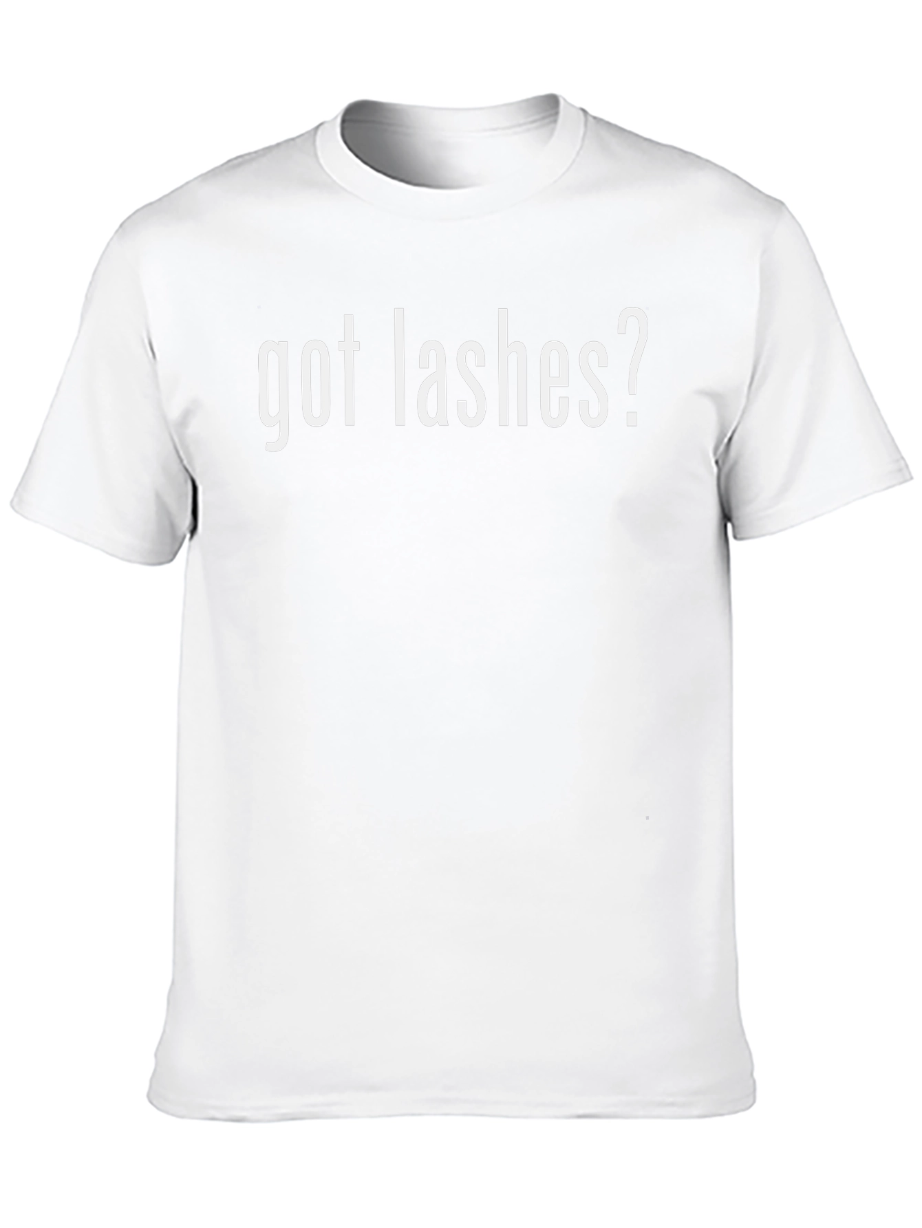 Got Lashes? Black Graphic T-Shirt