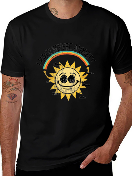 I Have Severe Anxiety T-Shirt - Unisex Black Tee