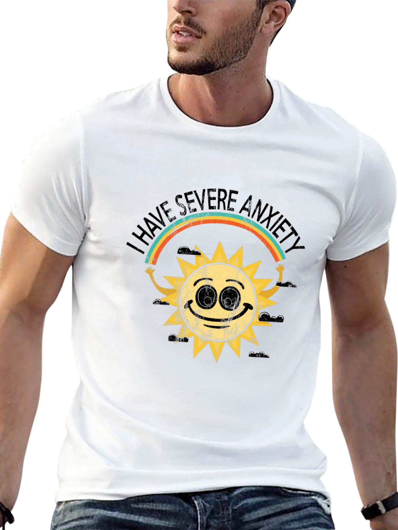 I Have Severe Anxiety T-Shirt - Unisex Black Tee