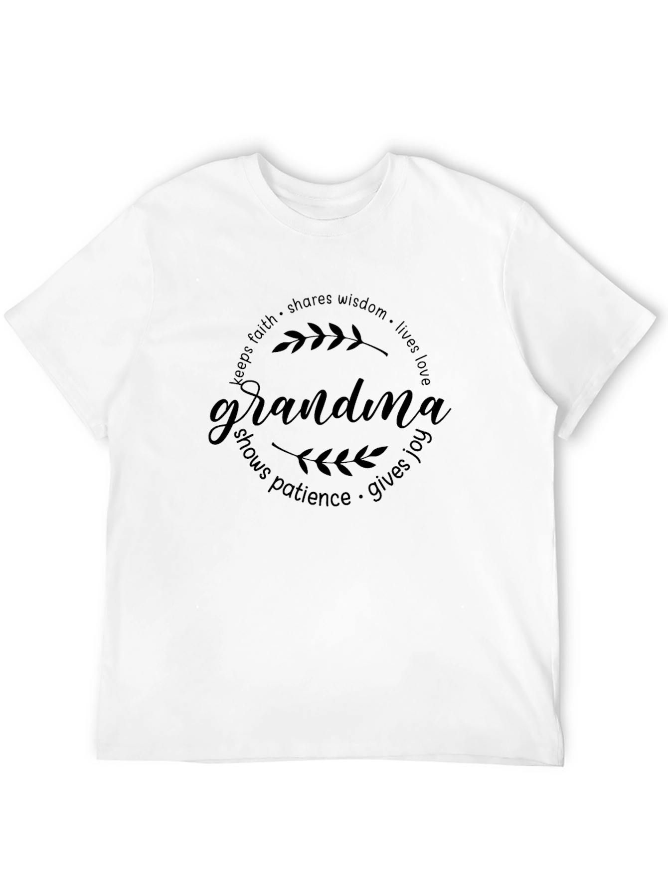 Grandma Keeps Faith T-Shirt - Love and Wisdom