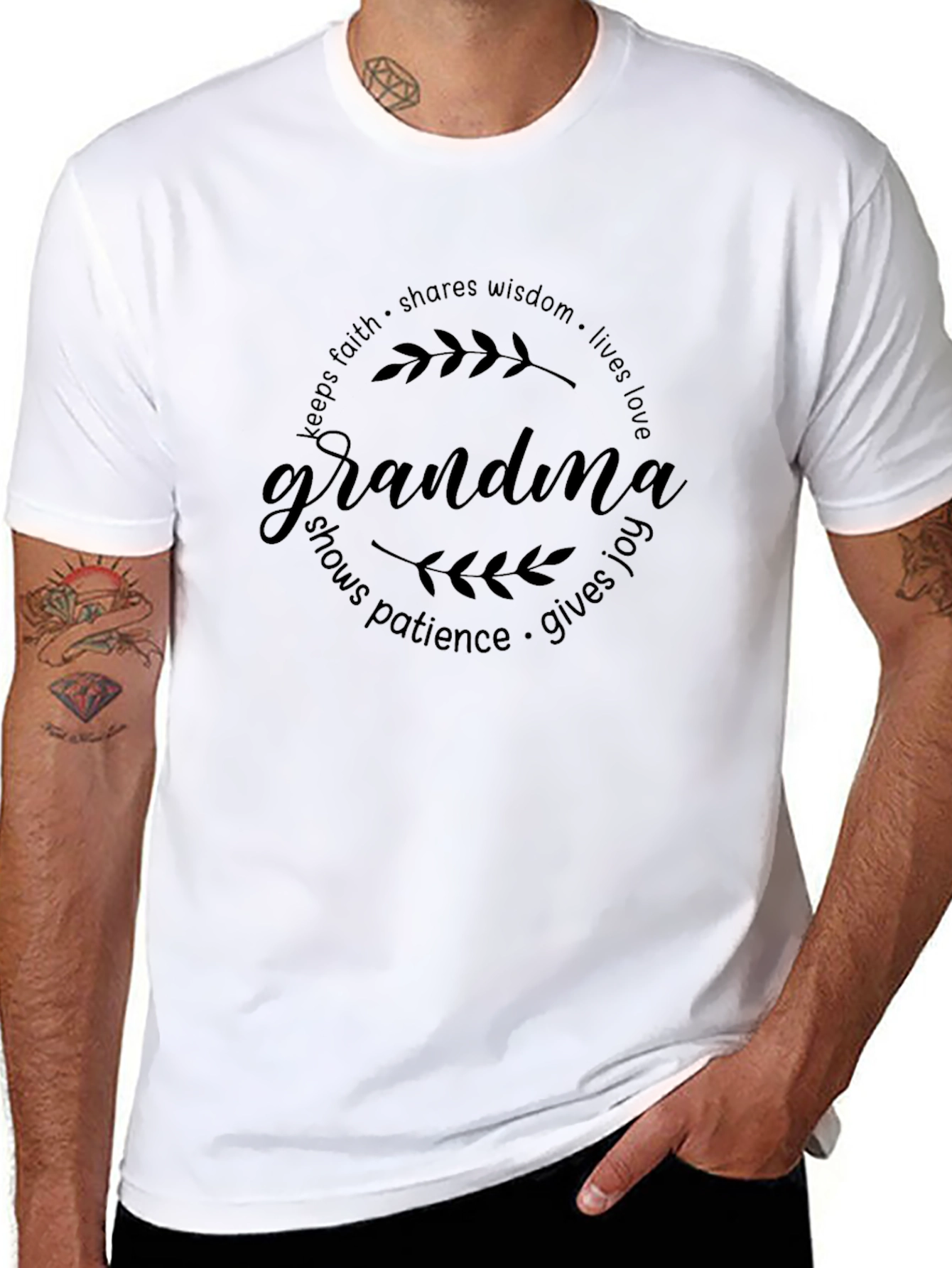 Grandma Keeps Faith T-Shirt - Love and Wisdom
