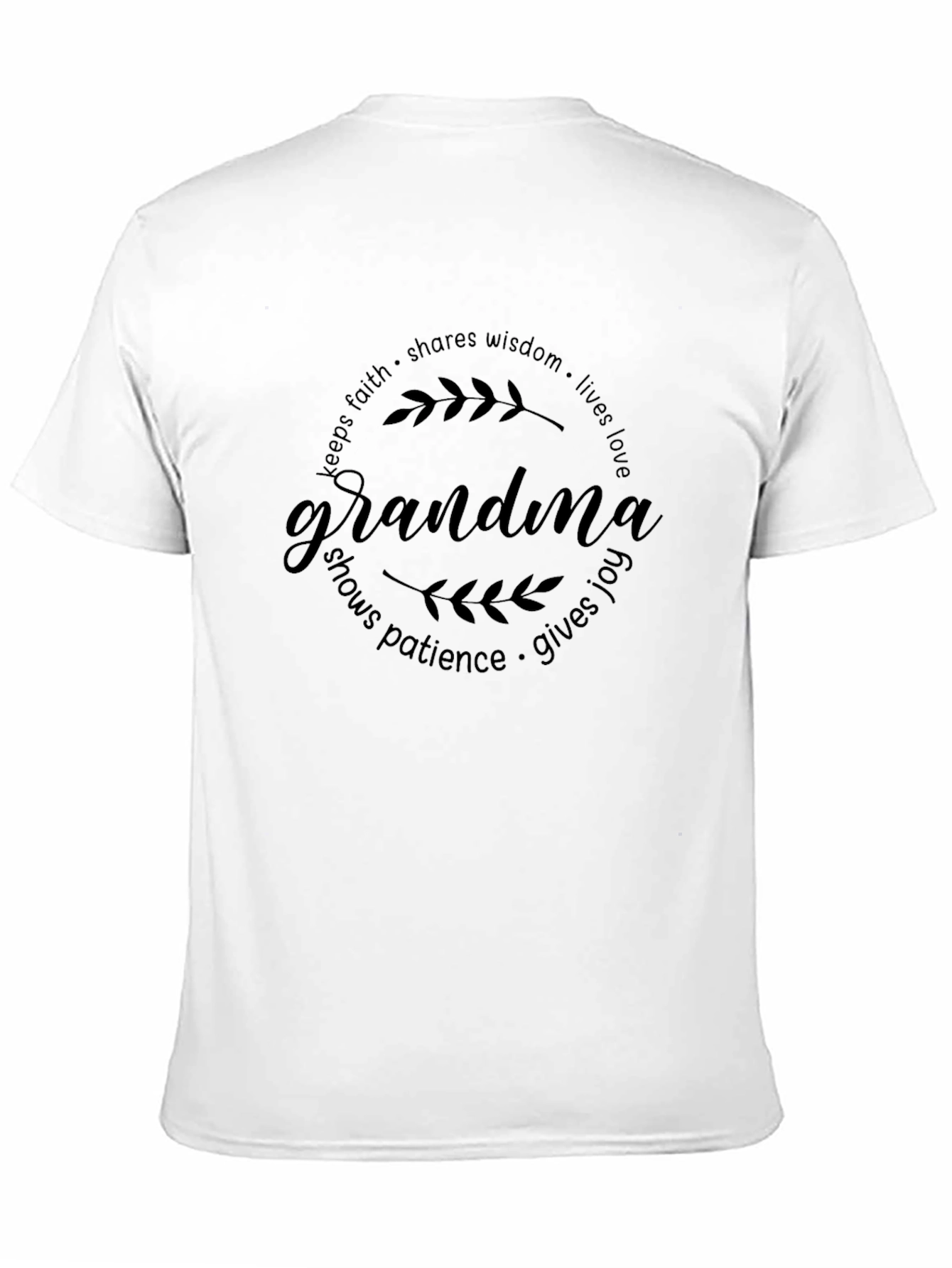 Grandma Keeps Faith T-Shirt - Love and Wisdom