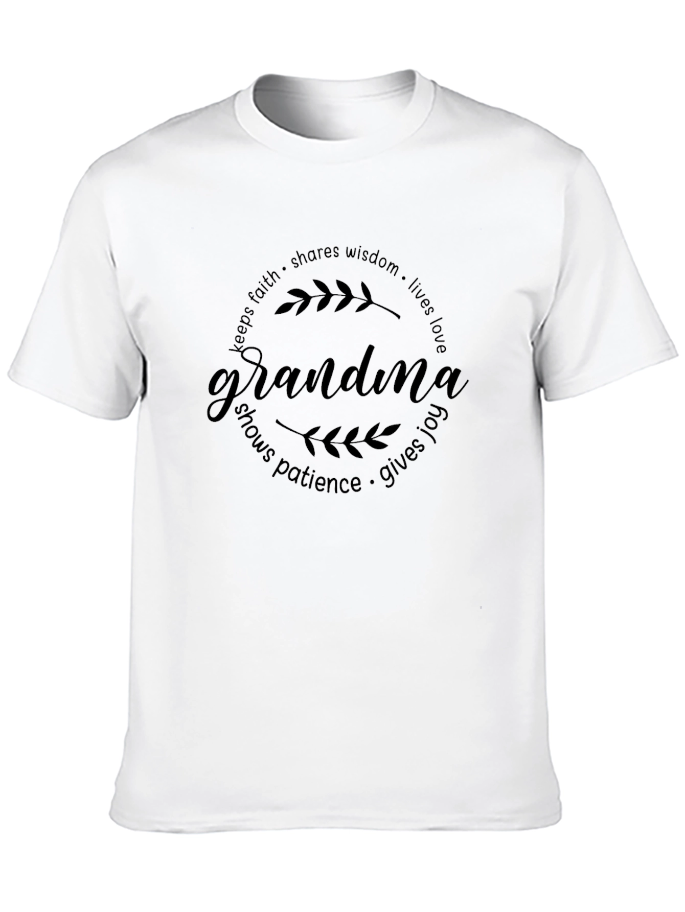 Grandma Keeps Faith T-Shirt - Love and Wisdom