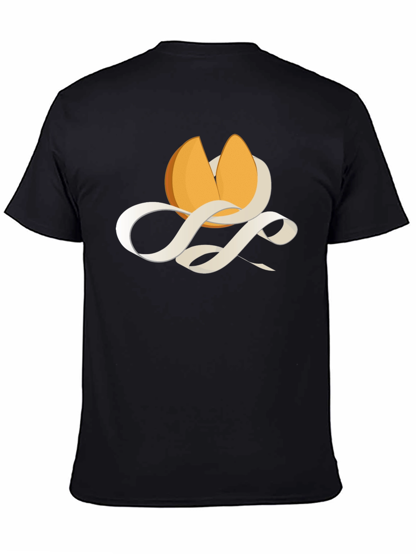 Fortune Cookie Graphic Tee - Mens Black T-Shirt