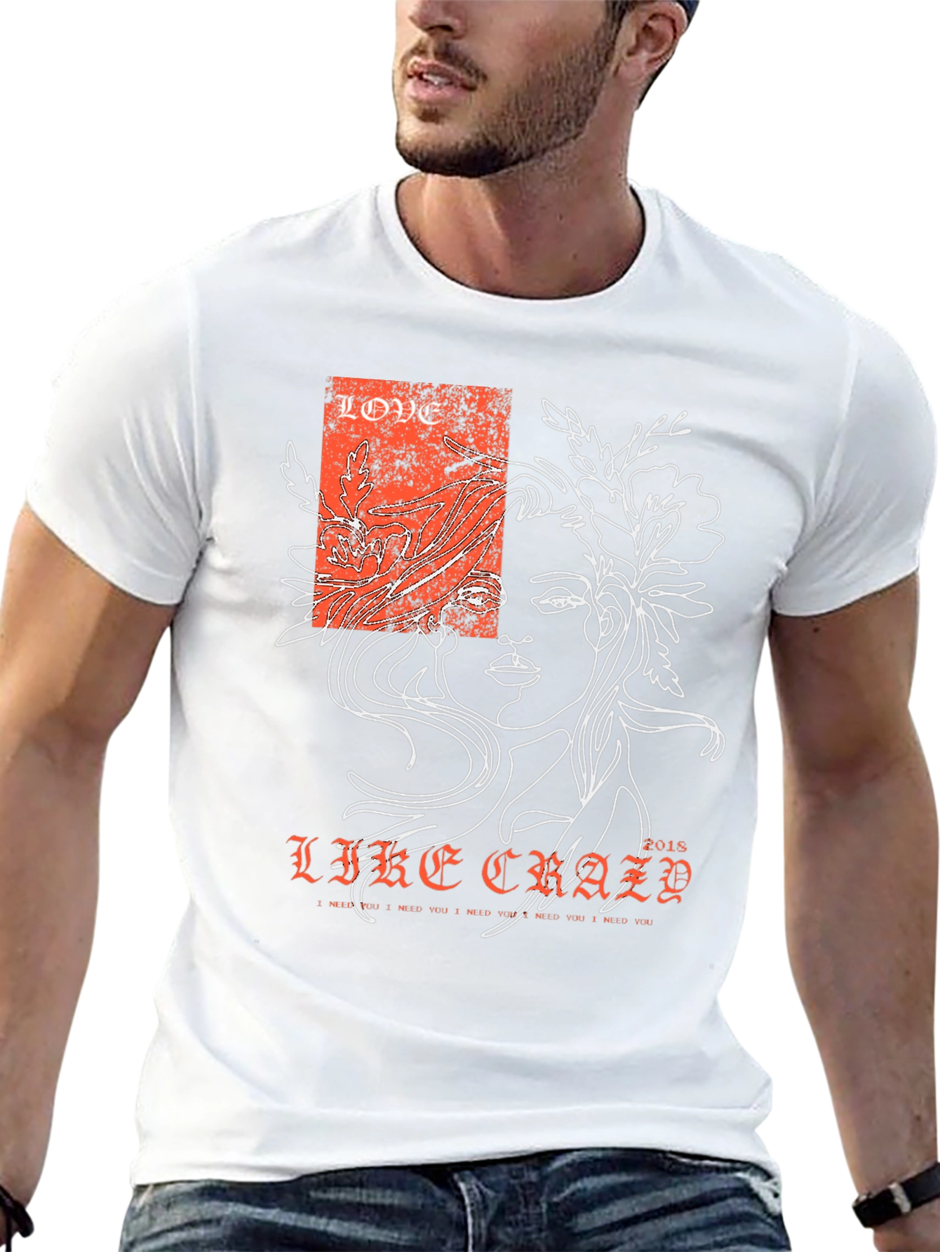 Love Like Crazy Graphic Tee - Black