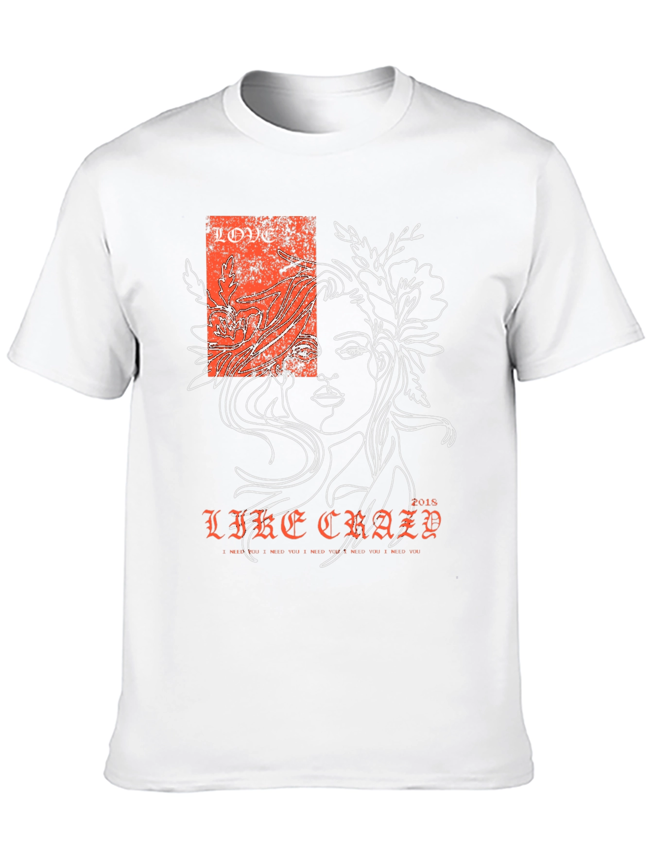 Love Like Crazy Graphic Tee - Black