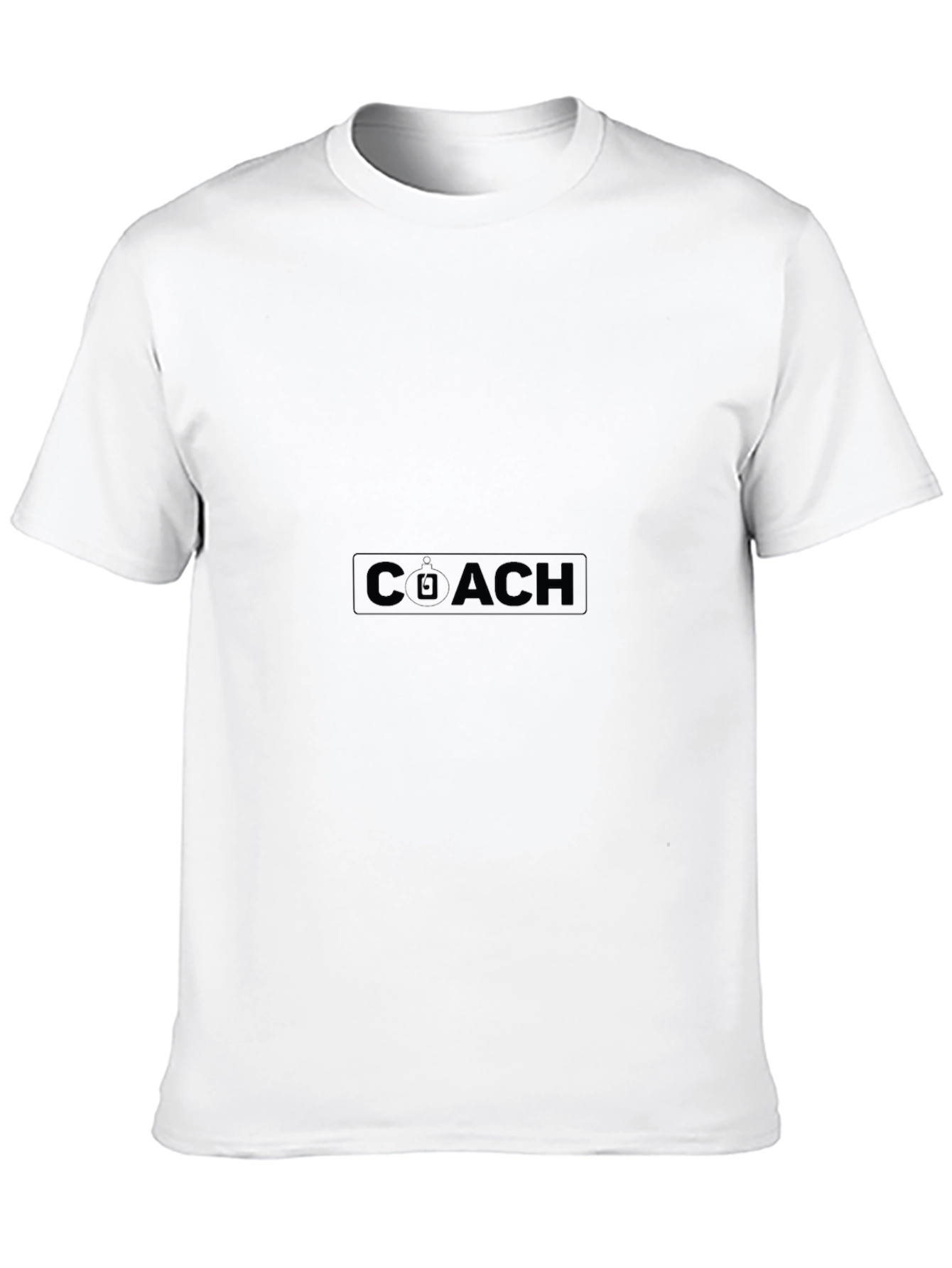 Mens Coach Graphic Black T-Shirt