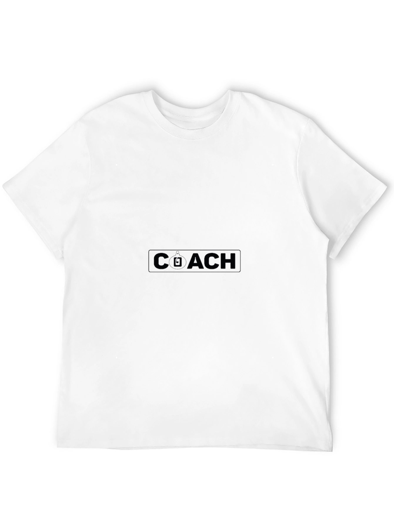 Mens Coach Graphic Black T-Shirt