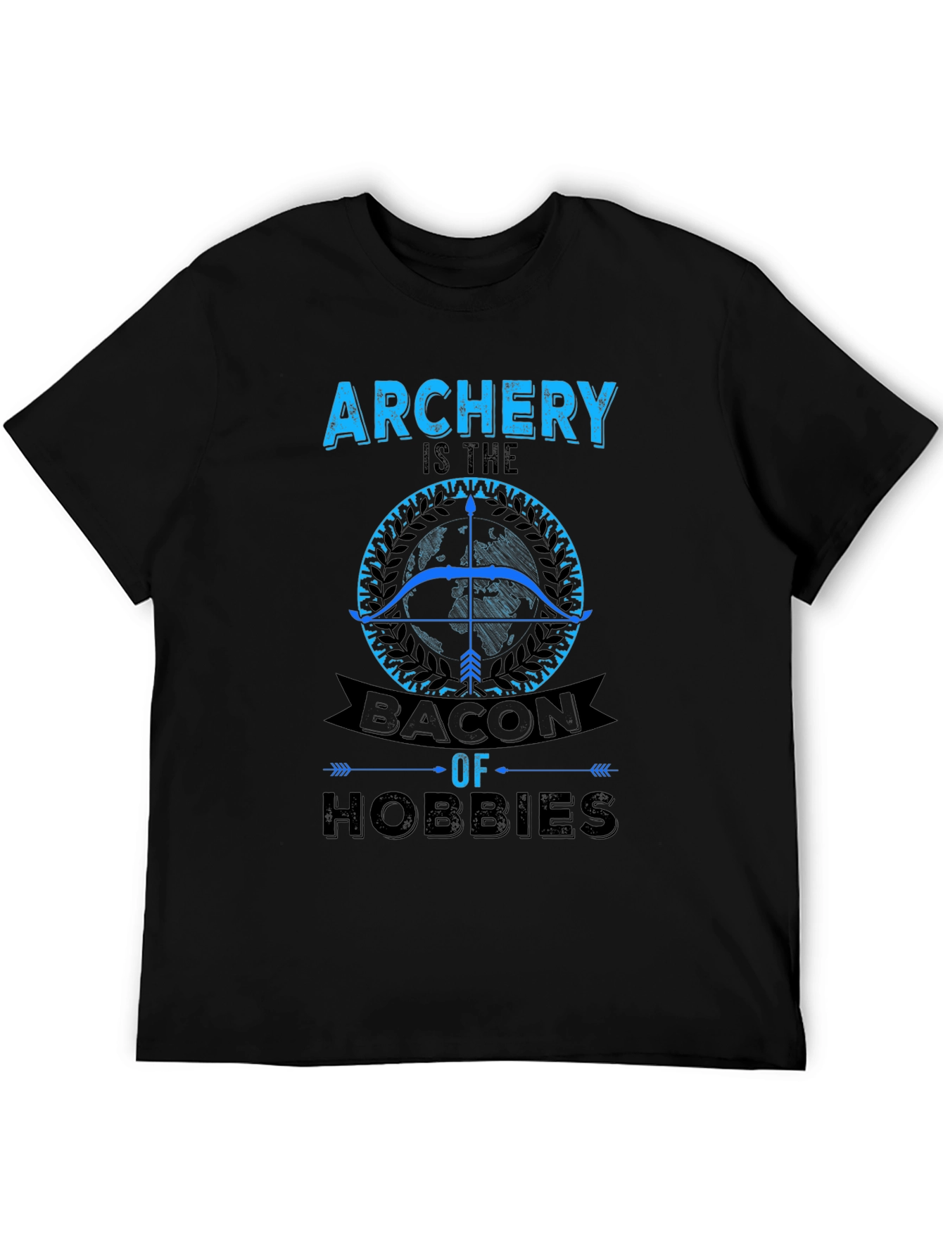 Archery Bacon of Hobbies Graphic T-Shirt
