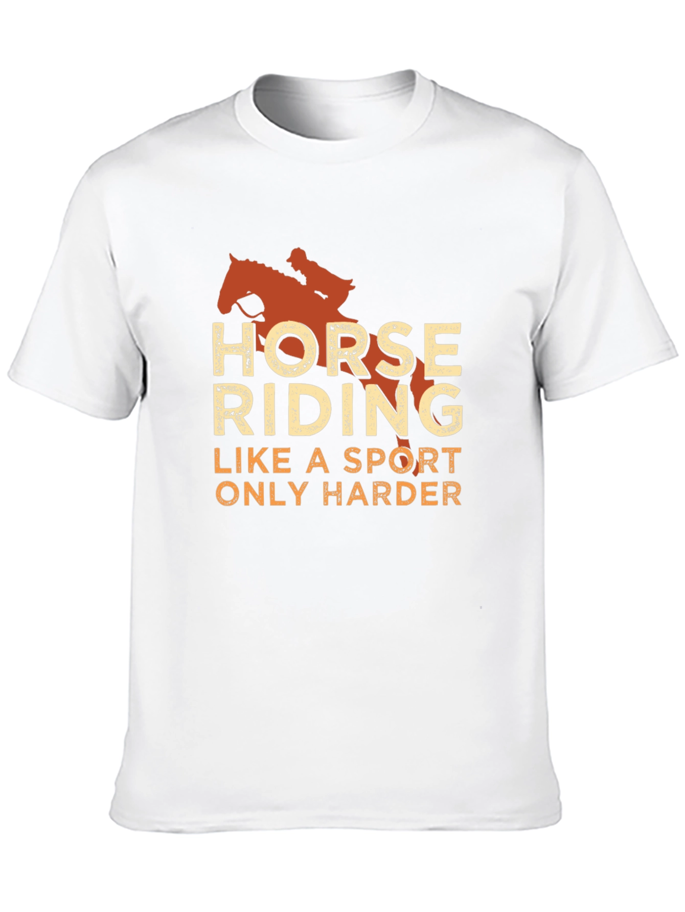 Horse Riding Sport T-Shirt - Equestrian Apparel