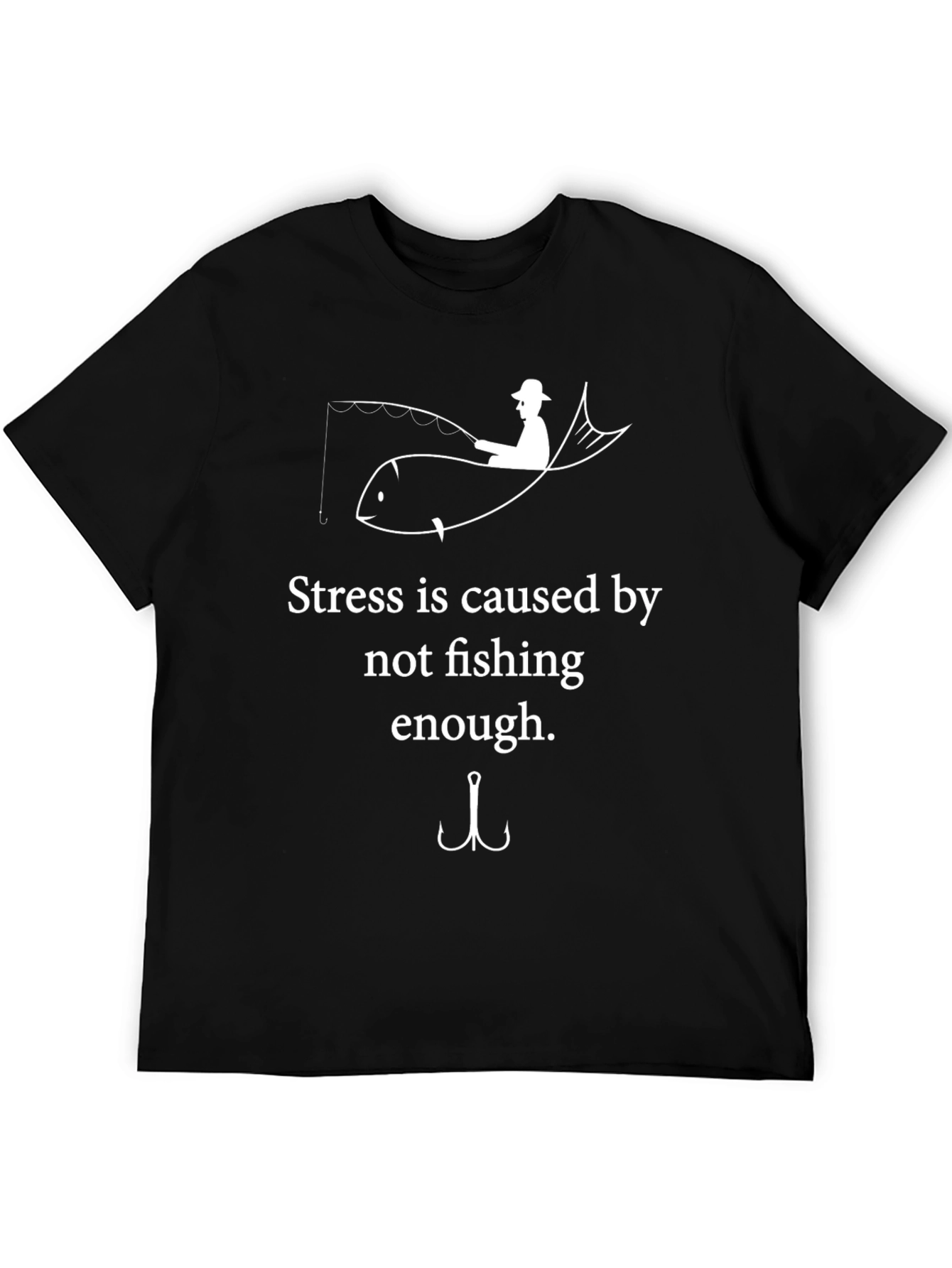 Stress Relief Fishing T-Shirt