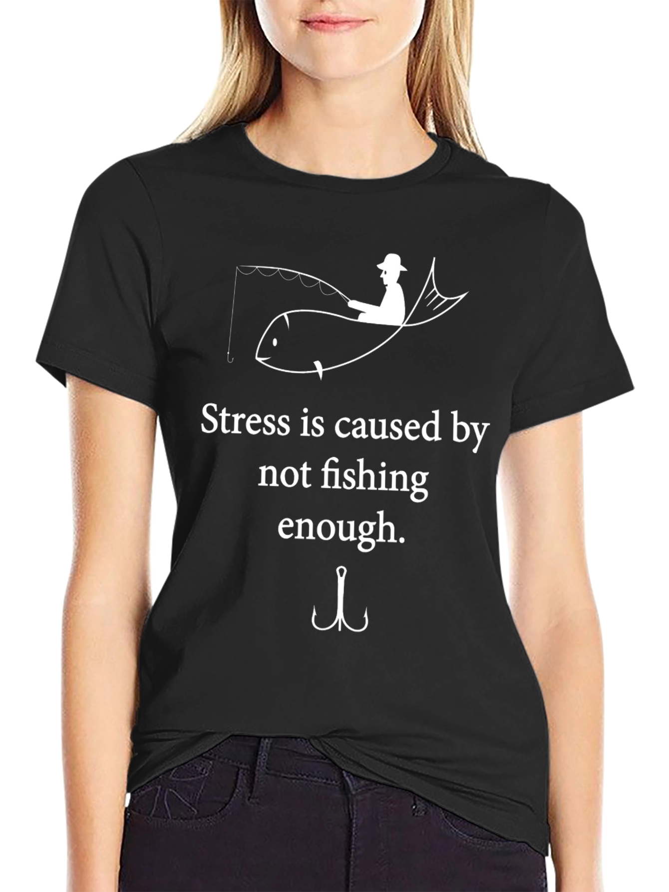 Stress Relief Fishing T-Shirt