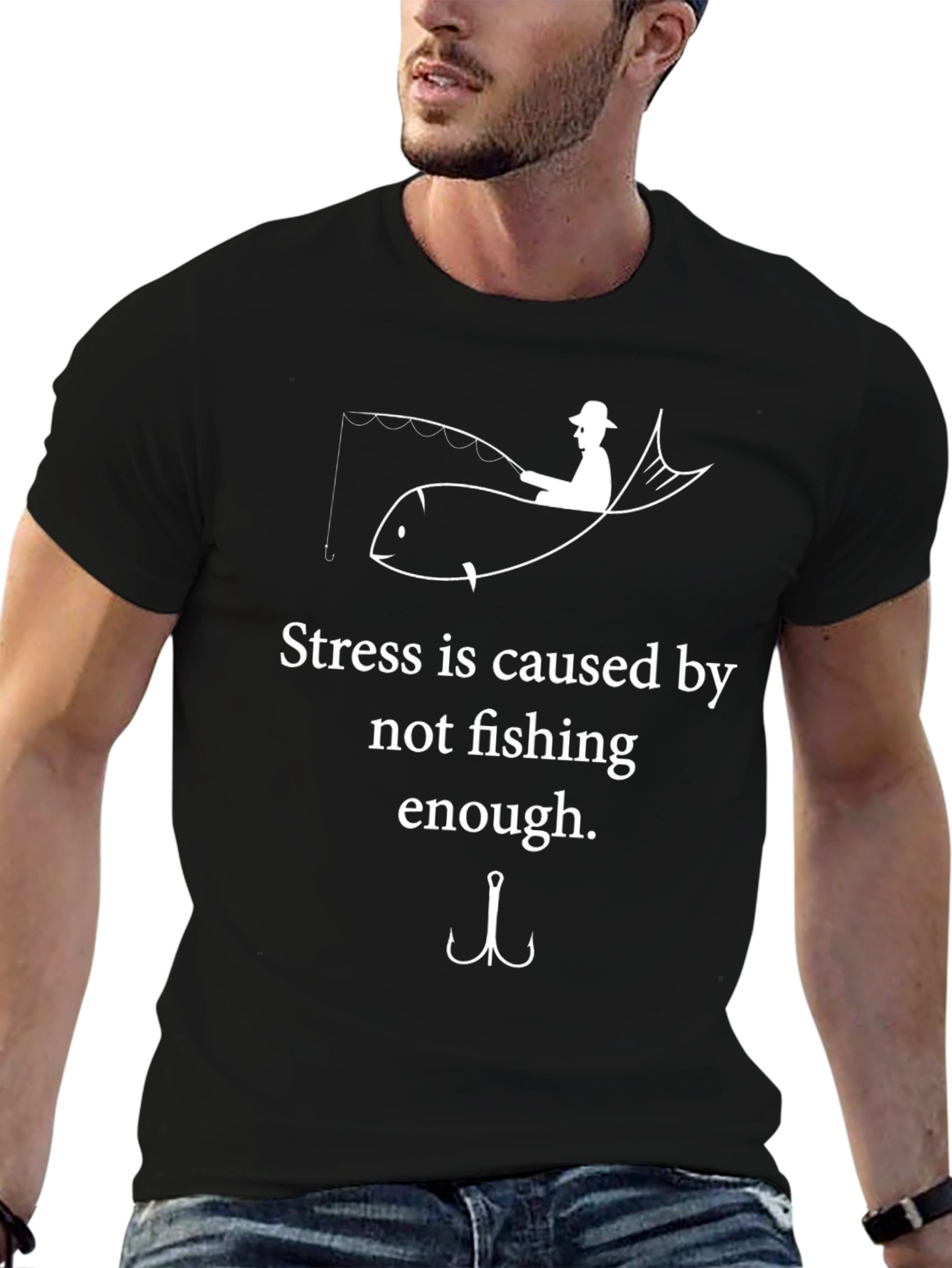 Stress Relief Fishing T-Shirt