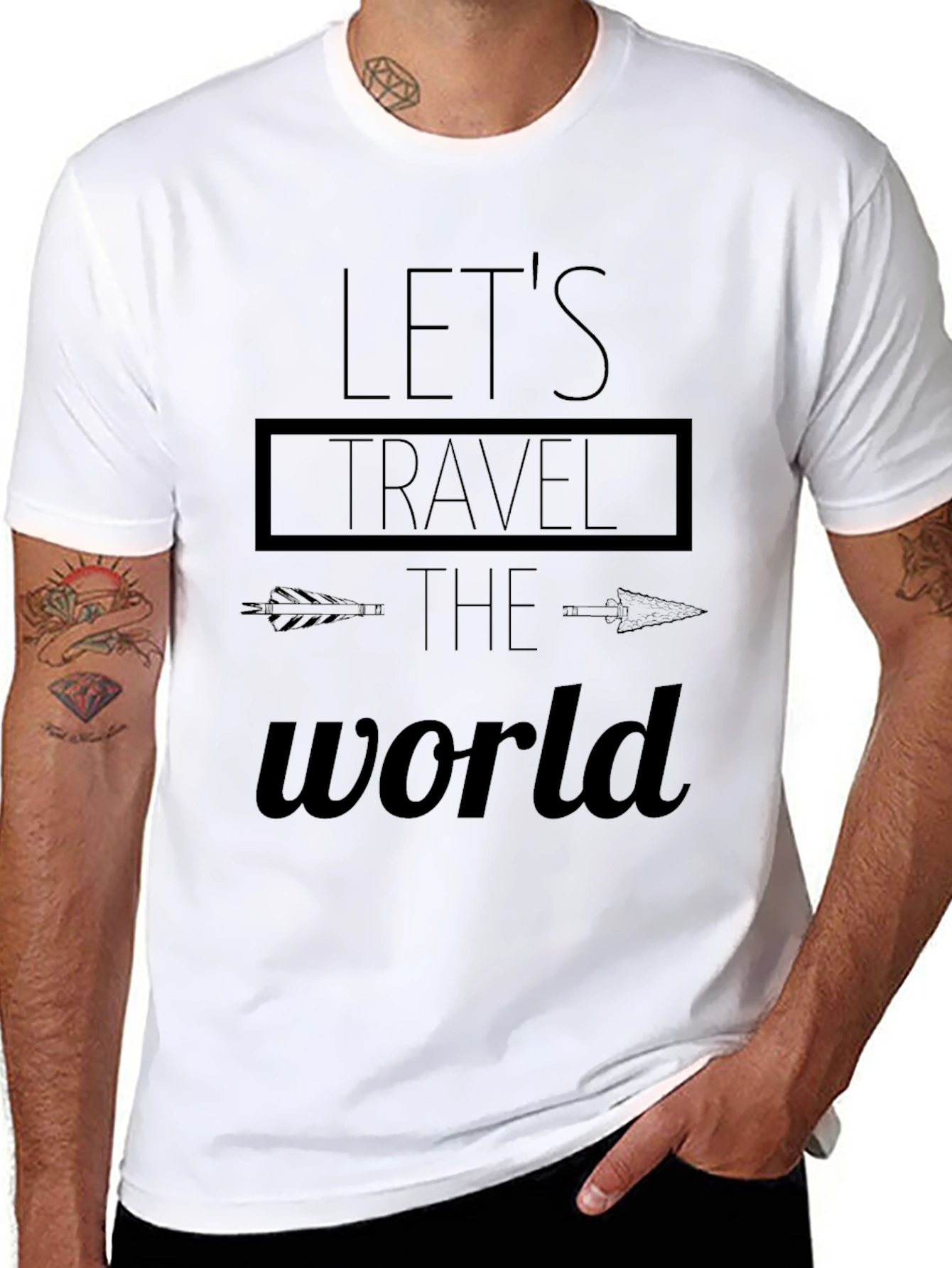 Lets Travel The World T-Shirt