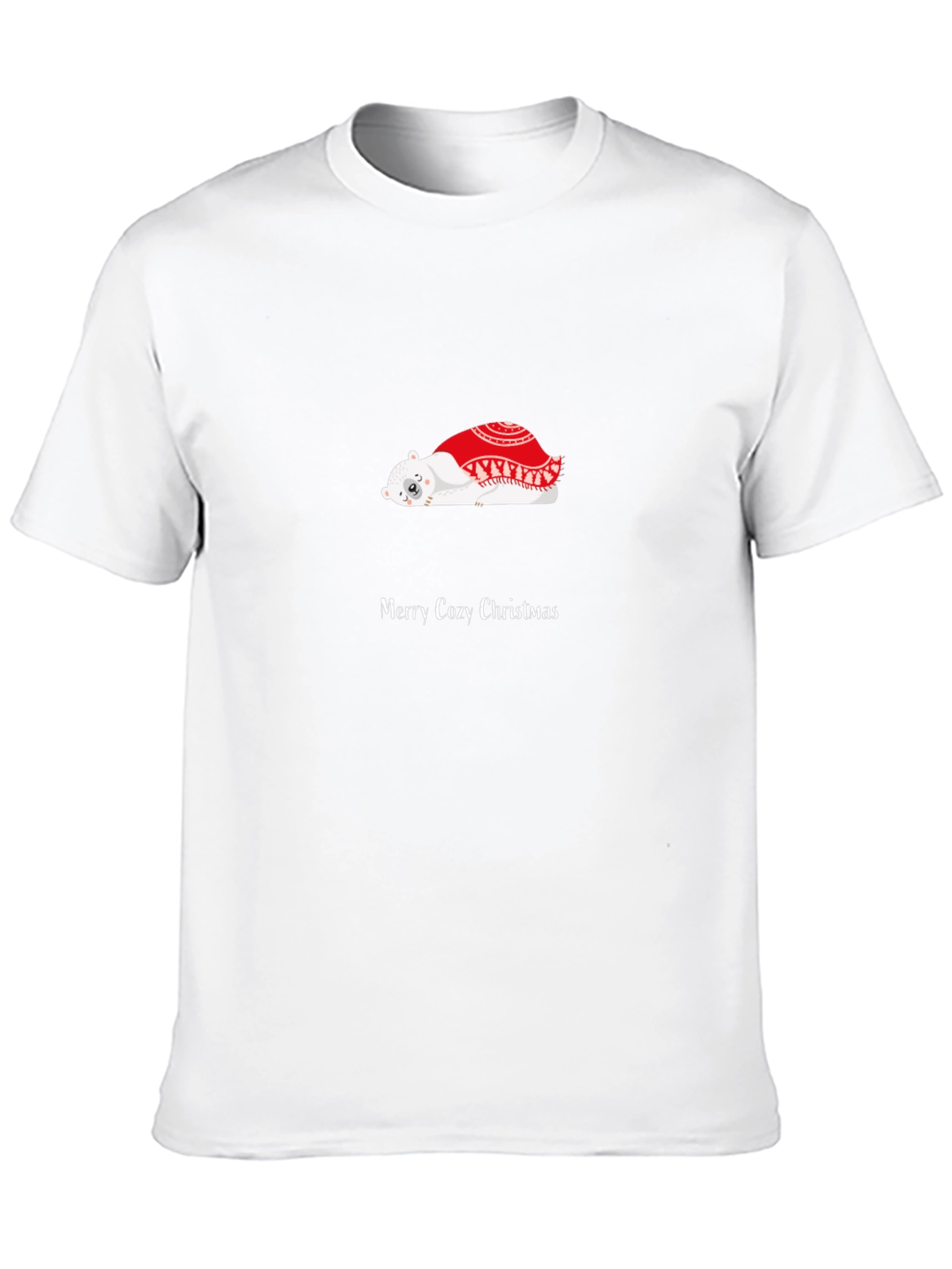Cozy Christmas Bear T-Shirt