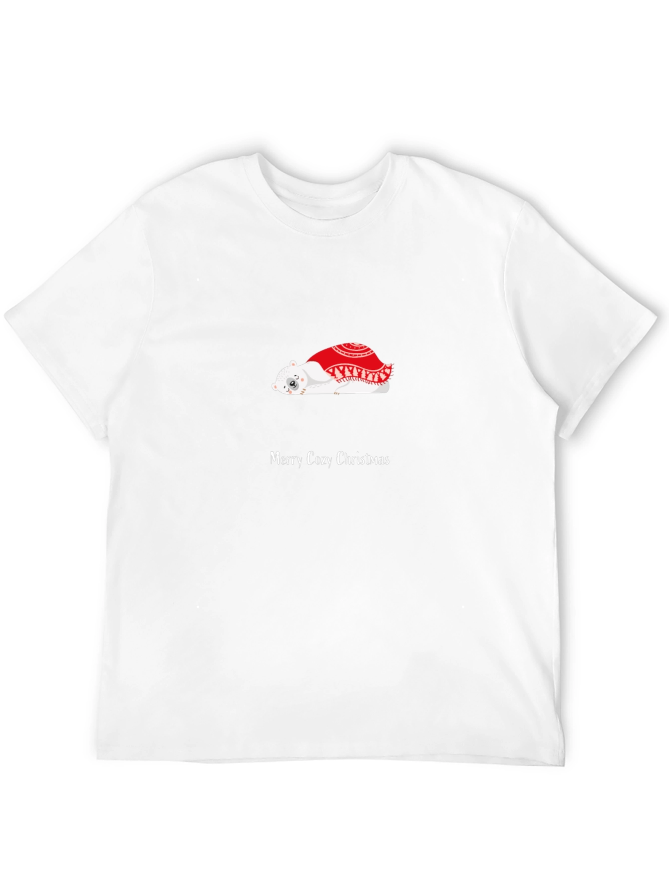 Cozy Christmas Bear T-Shirt