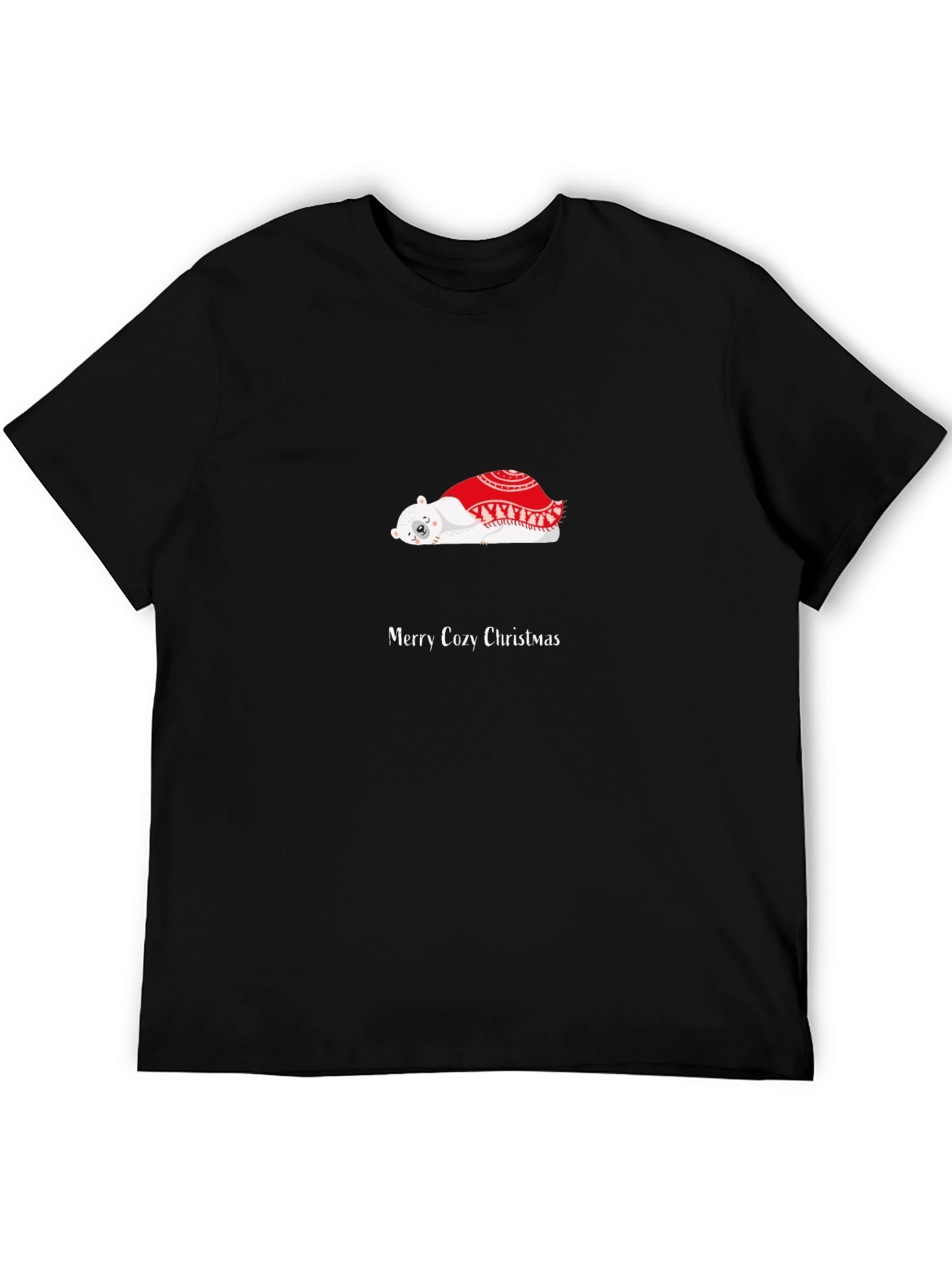 Cozy Christmas Bear T-Shirt