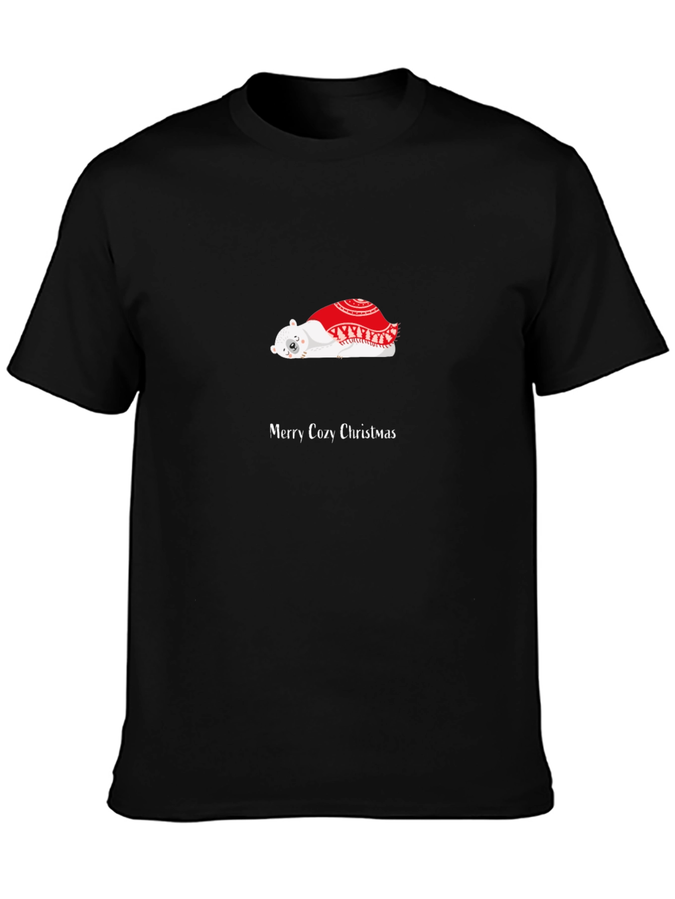 Cozy Christmas Bear T-Shirt