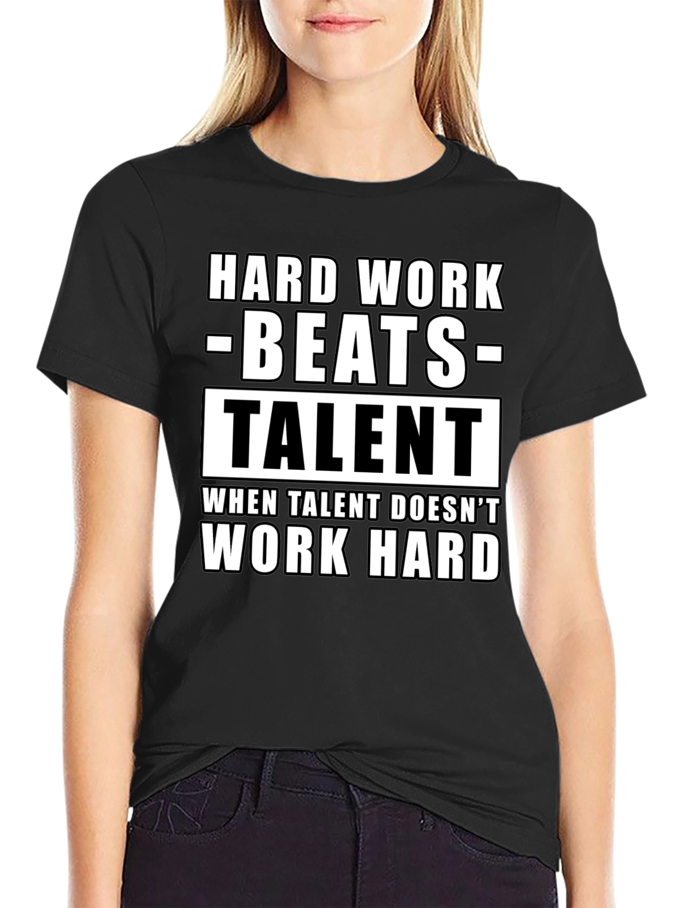 Hard Work Beats Talent Graphic Tee