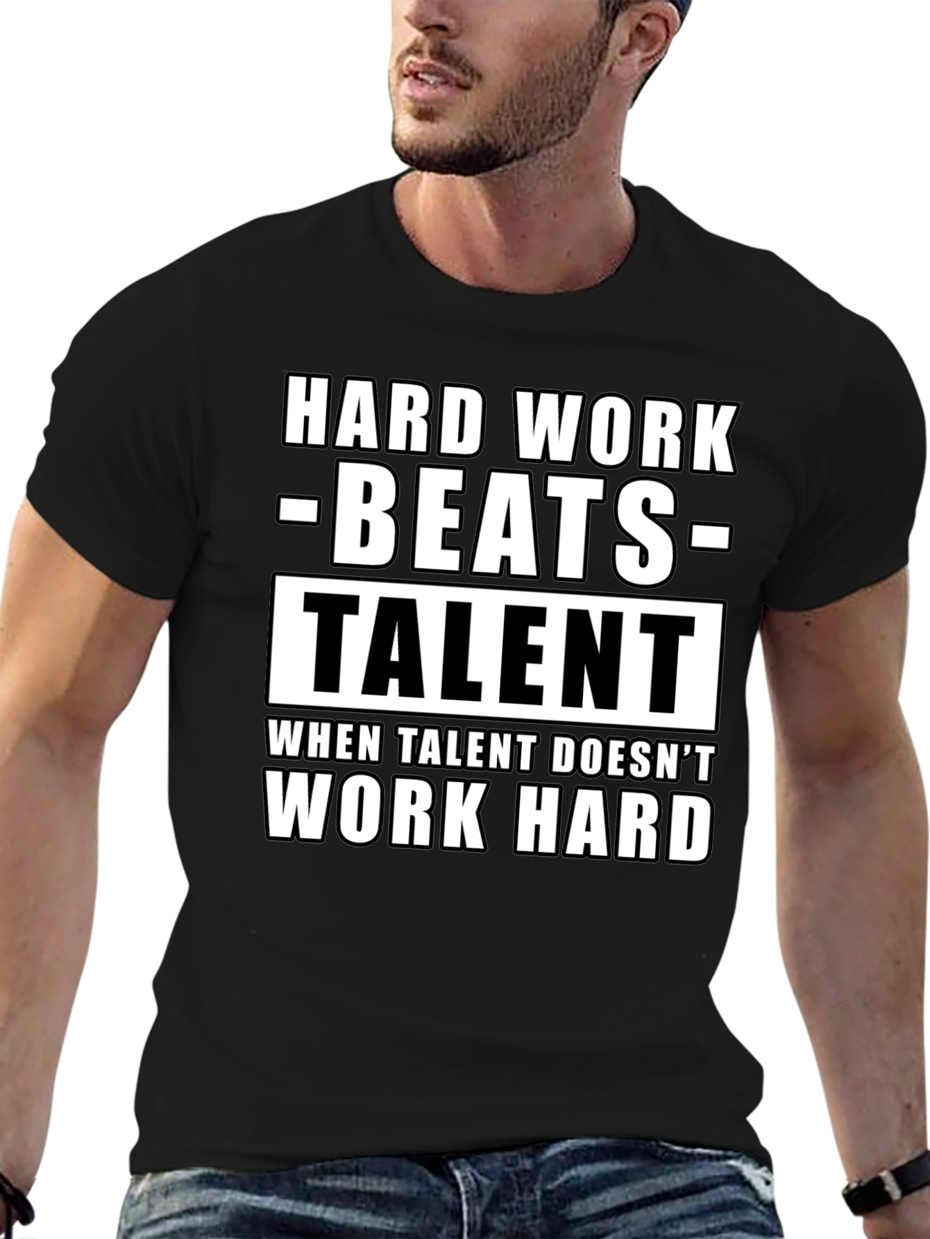 Hard Work Beats Talent Graphic Tee