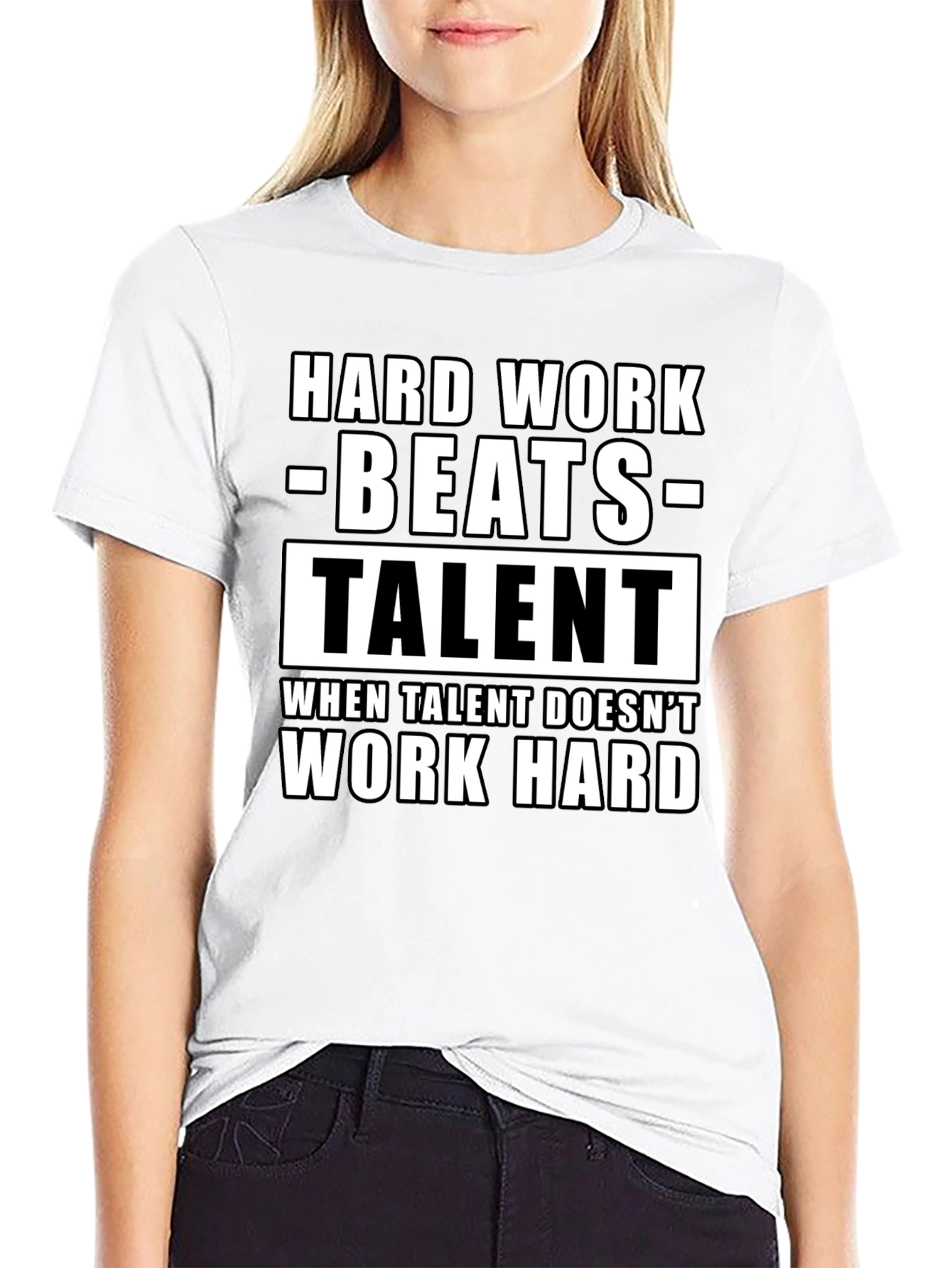 Hard Work Beats Talent Graphic Tee