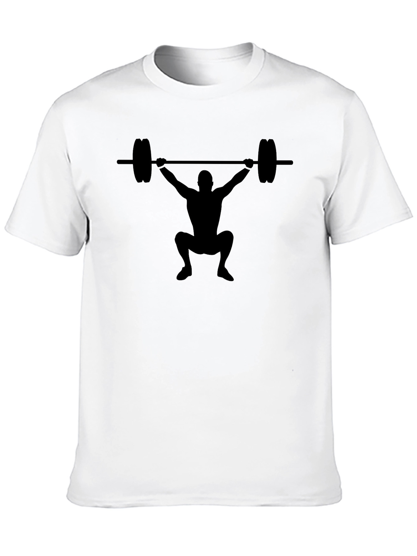 Weightlifting Graphic Tee - Black Unisex T-Shirt