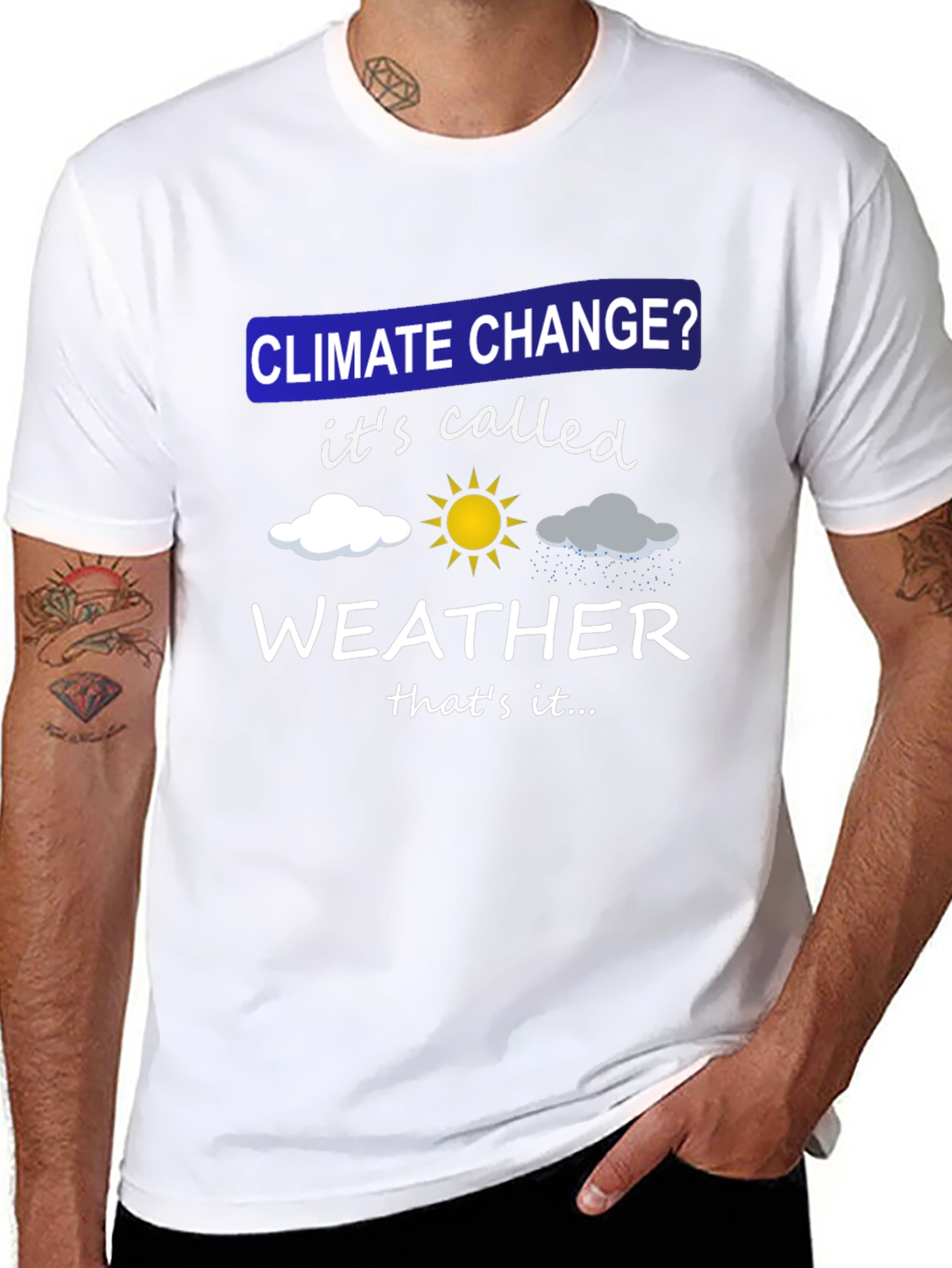 Climate Change Weather Graphic T-Shirt