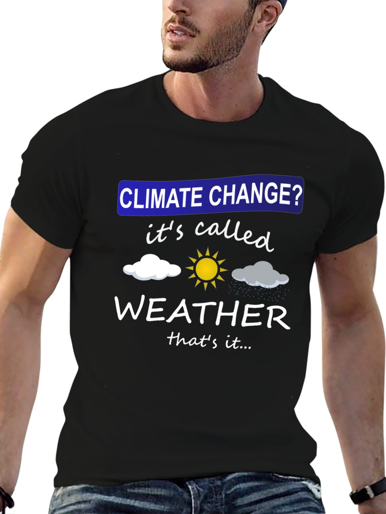 Climate Change Weather Graphic T-Shirt
