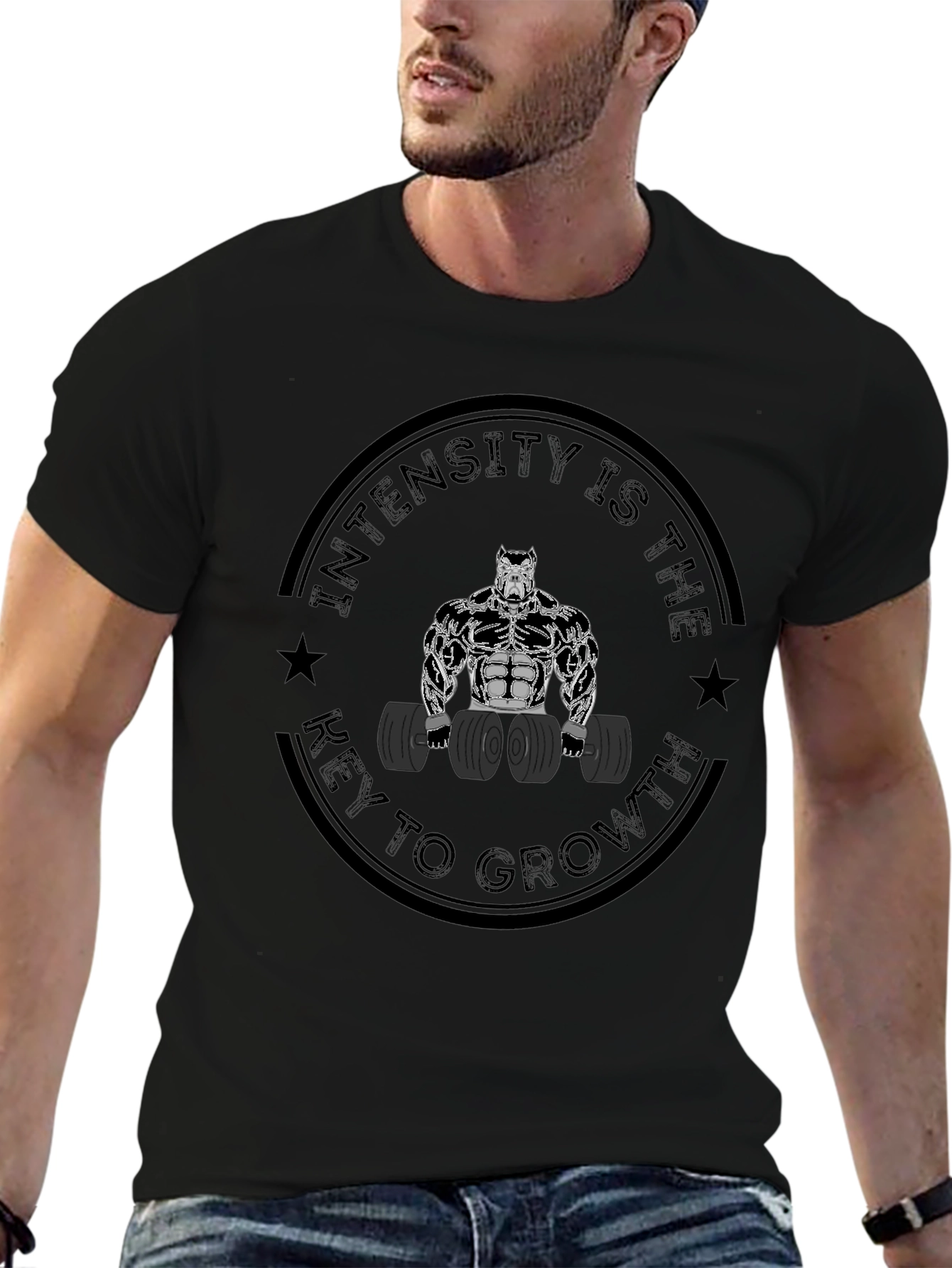 Intensity Growth Black T-Shirt