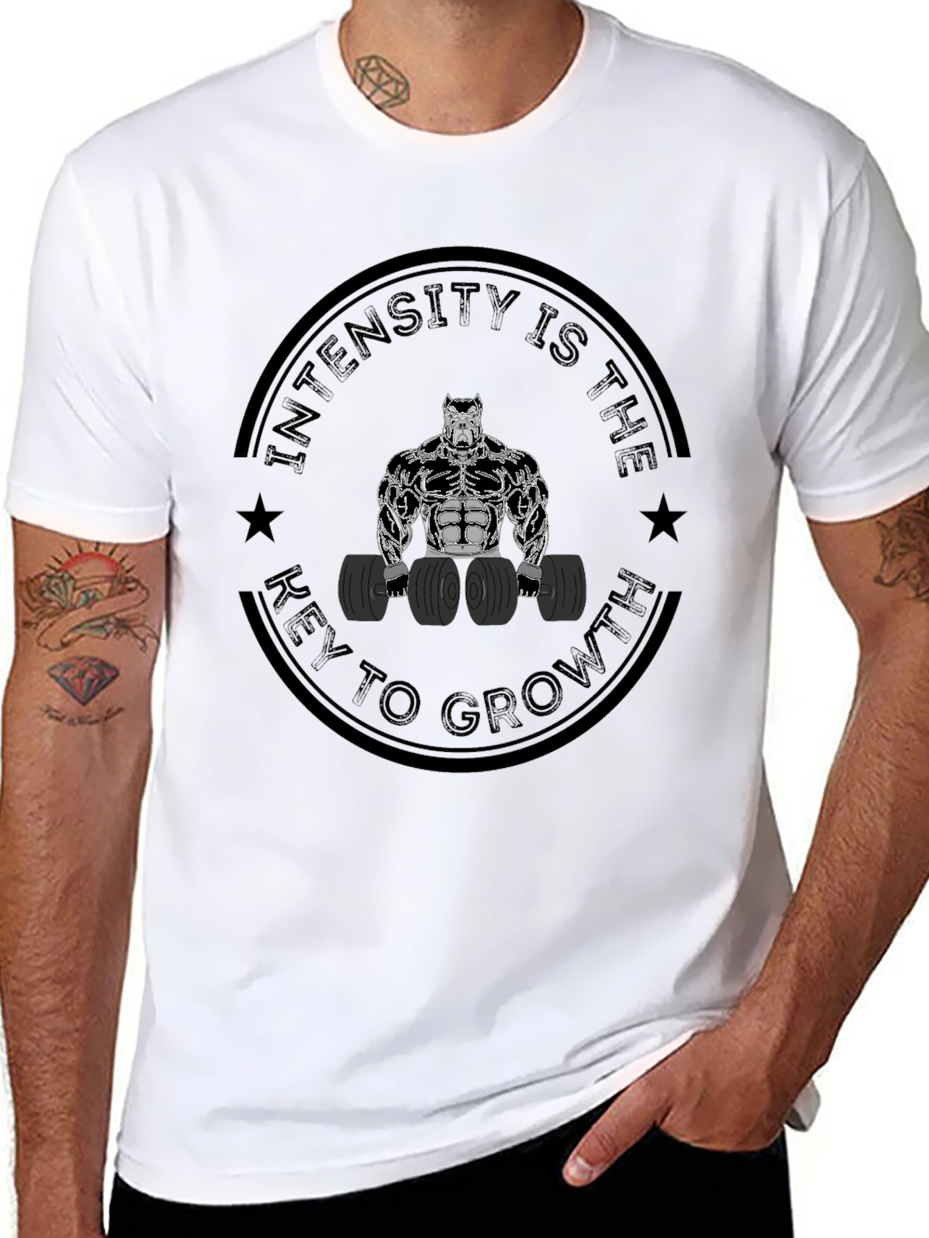 Intensity Growth Black T-Shirt