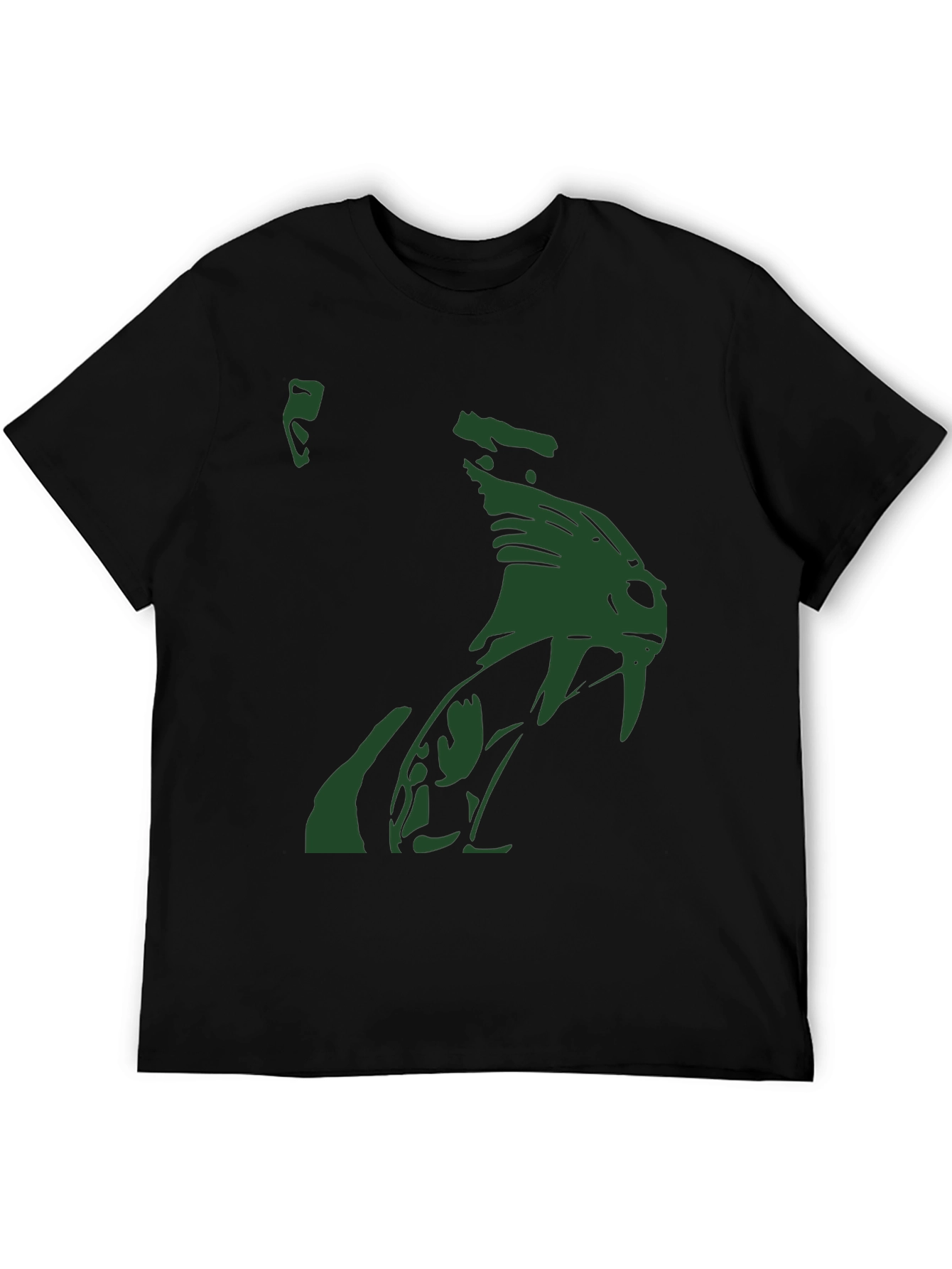 Venomous Green Snake Graphic T-Shirt