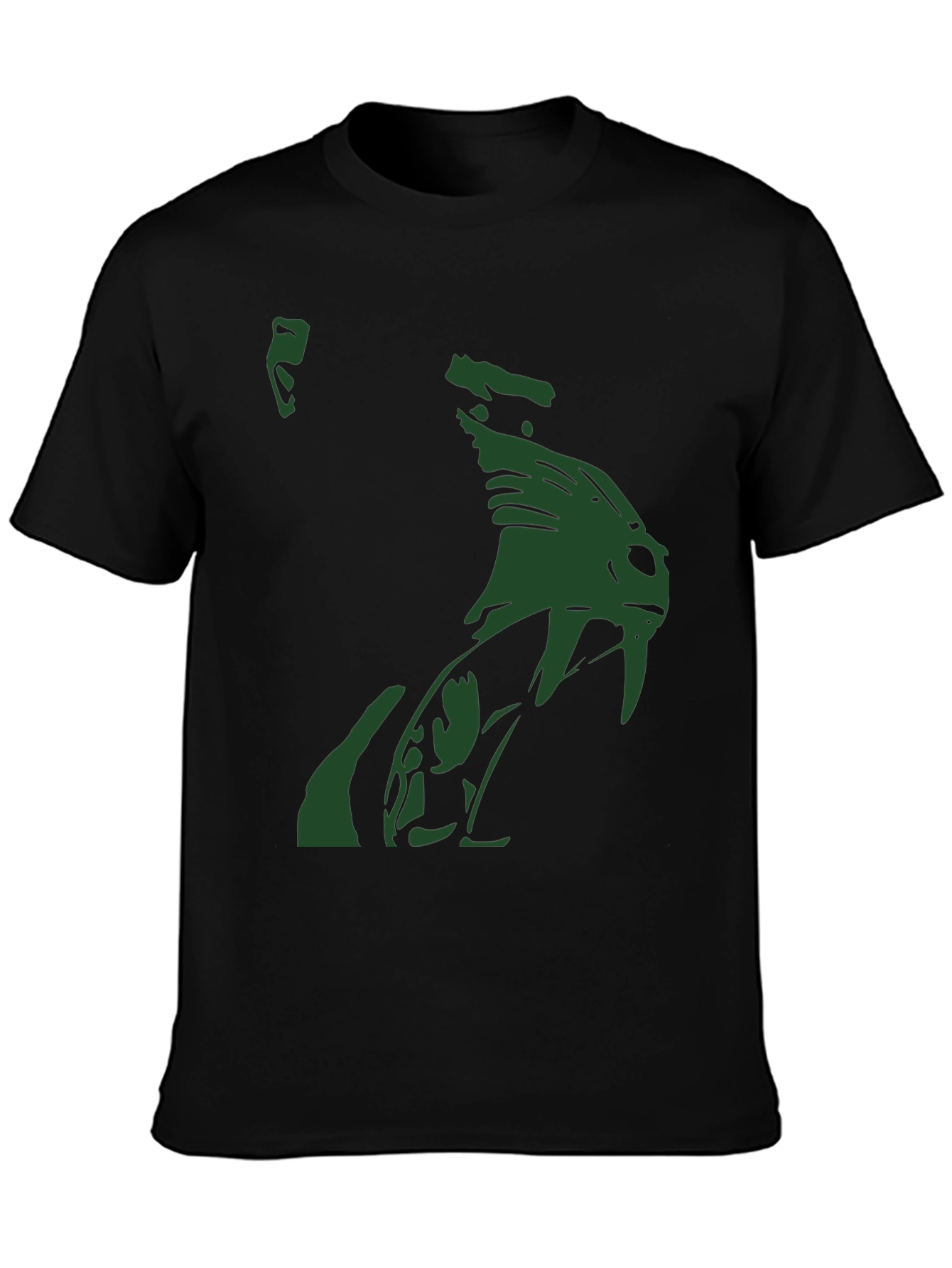 Venomous Green Snake Graphic T-Shirt