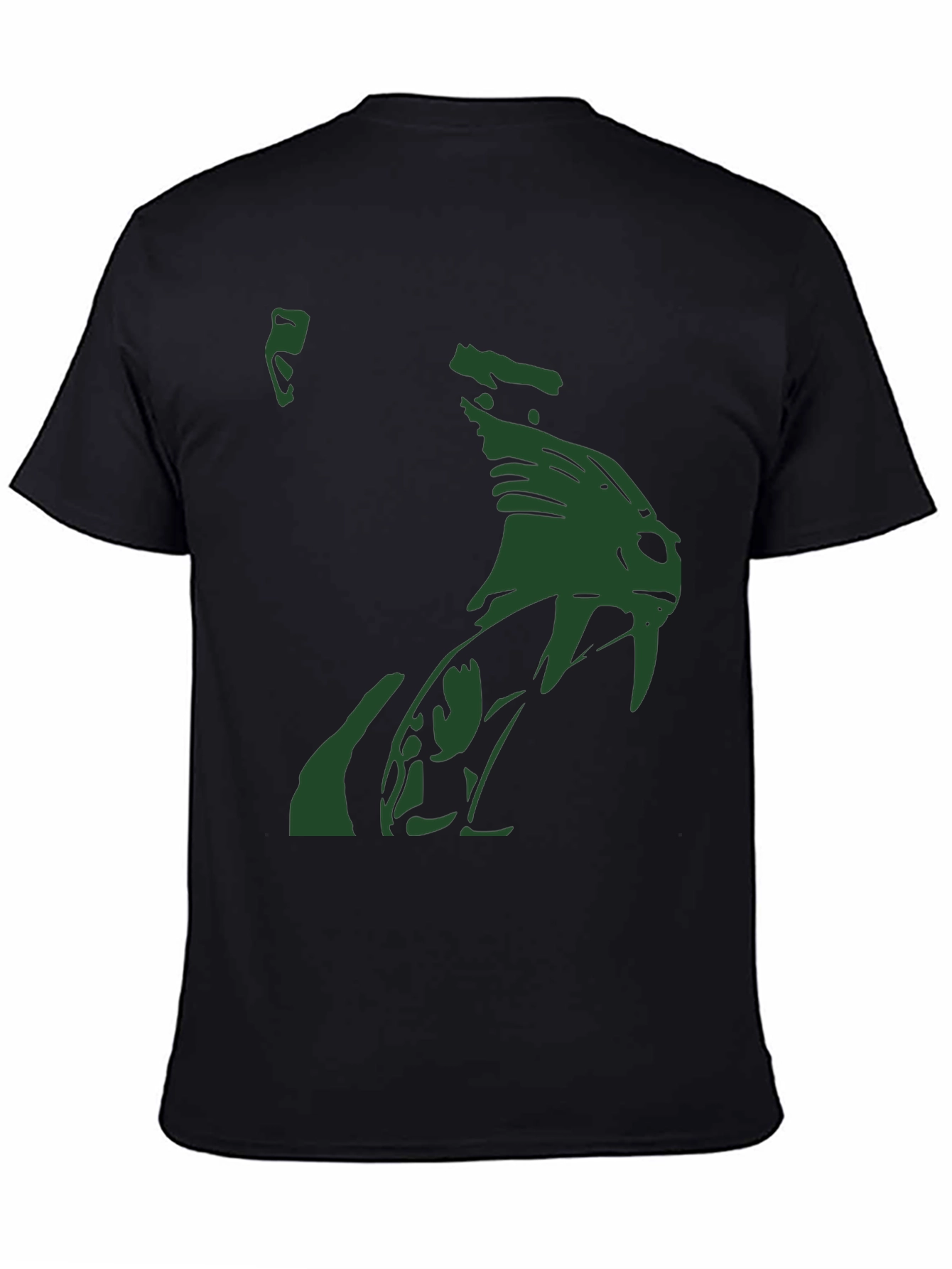 Venomous Green Snake Graphic T-Shirt