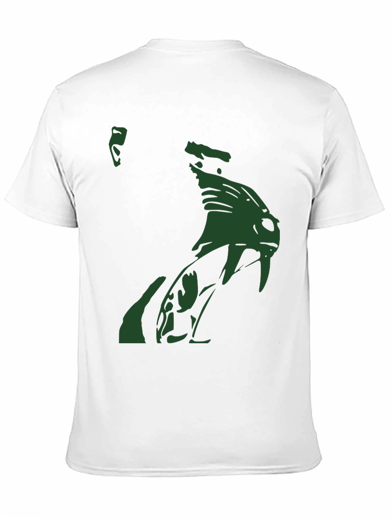 Venomous Green Snake Graphic T-Shirt