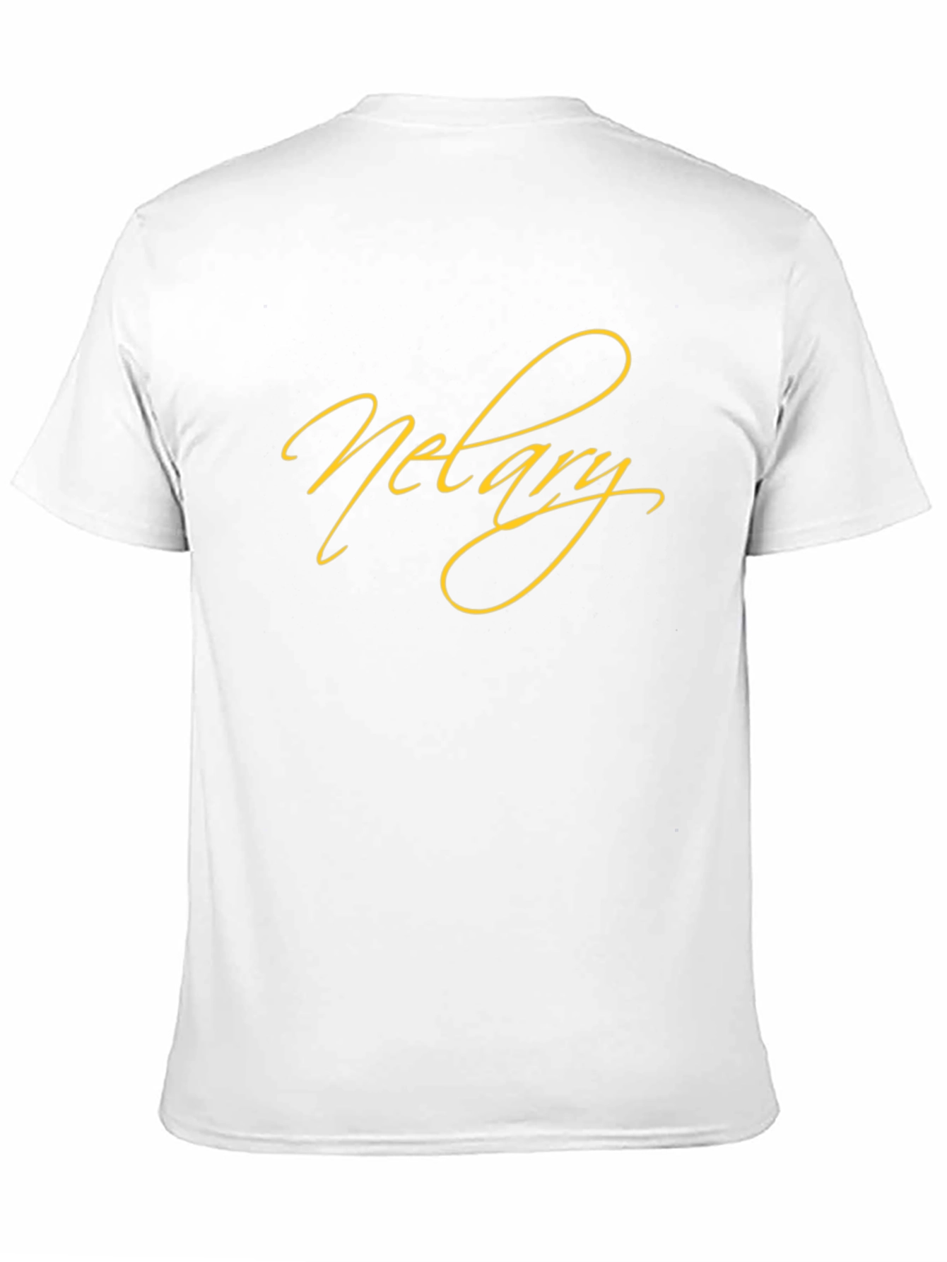 Notary T-Shirt - Classic Black Crew Neck