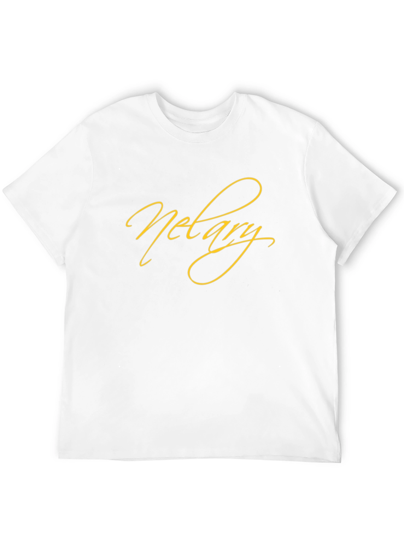 Notary T-Shirt - Classic Black Crew Neck