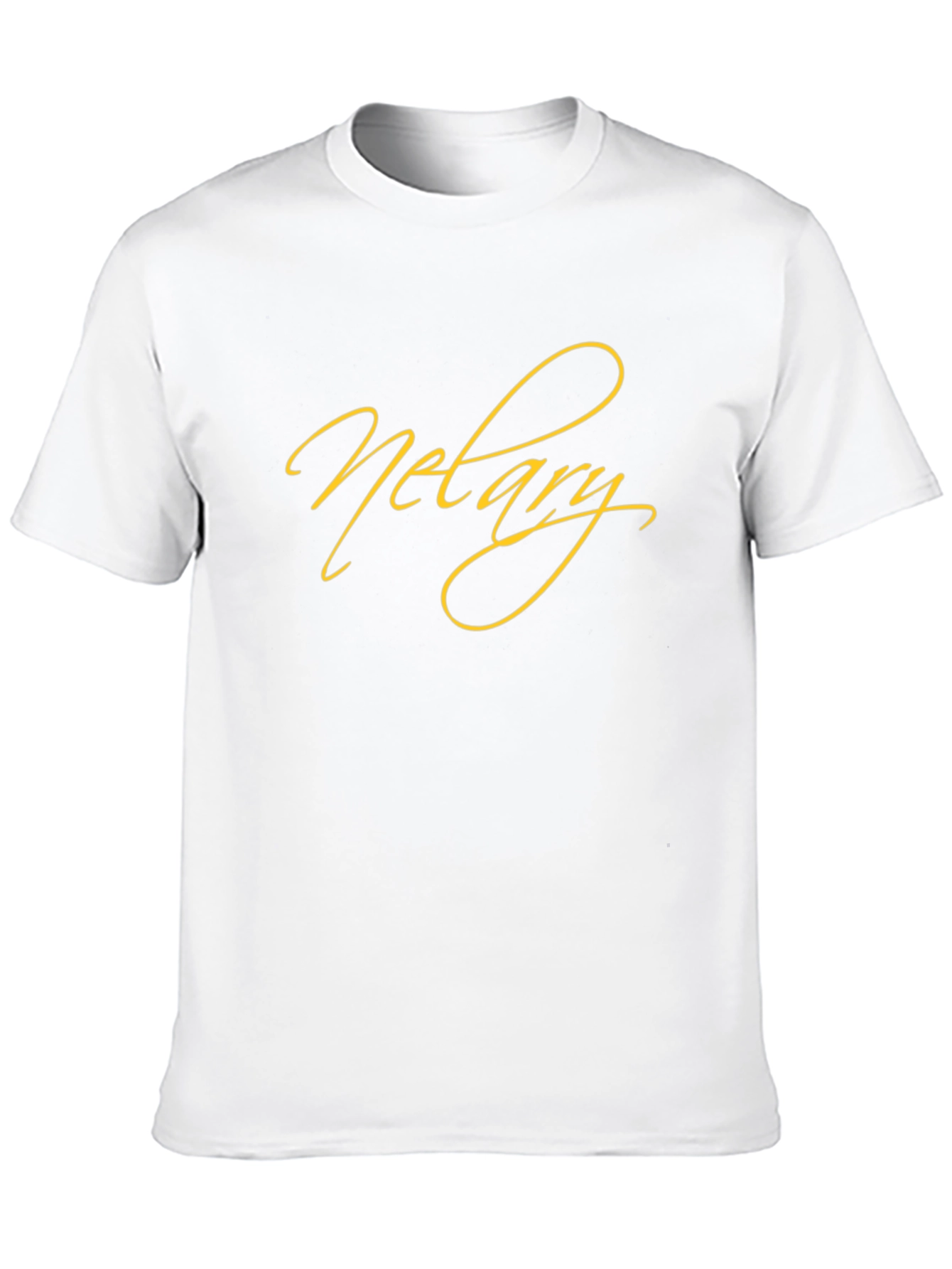 Notary T-Shirt - Classic Black Crew Neck