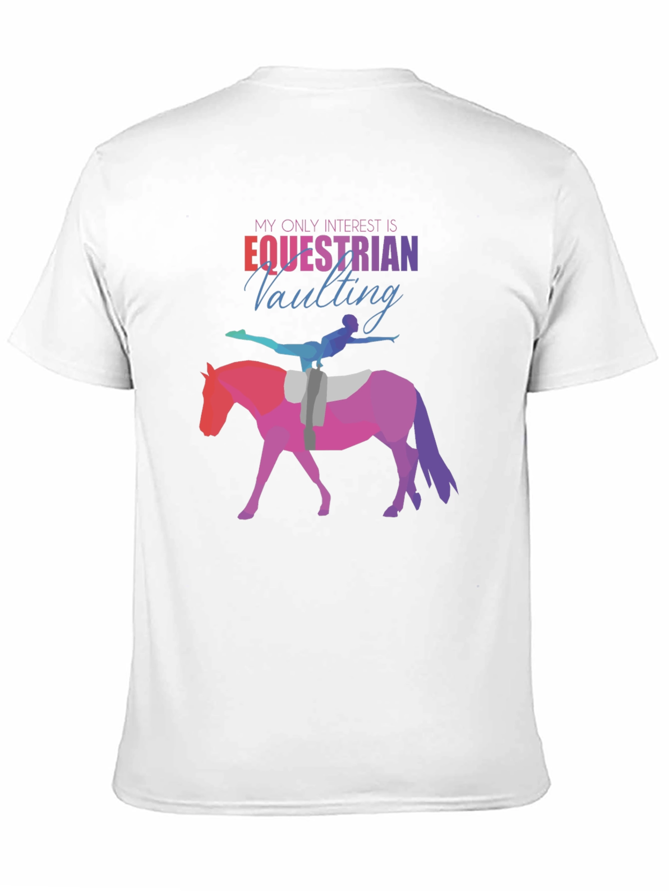 Equestrian Vaulting Graphic Tee