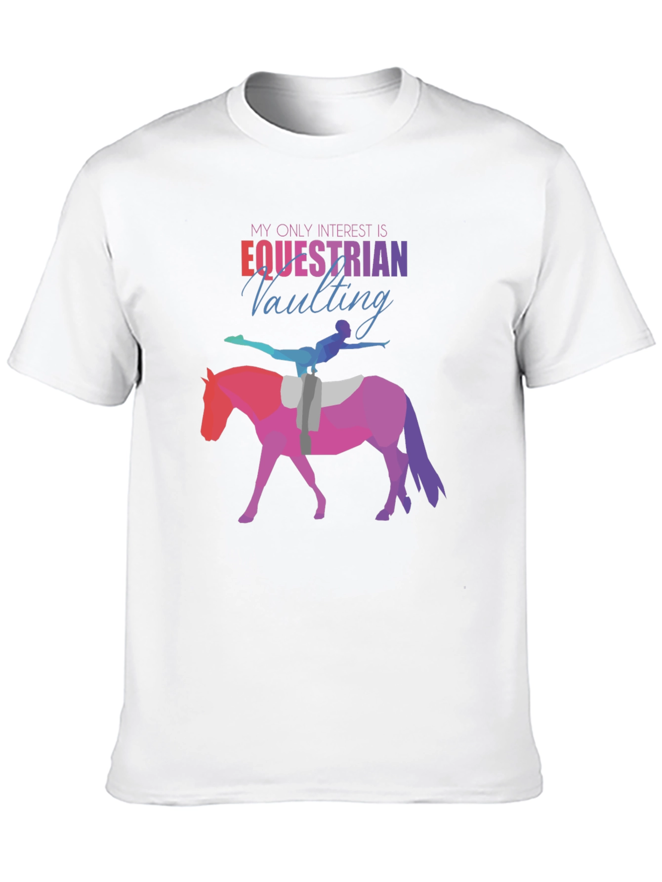 Equestrian Vaulting Graphic Tee