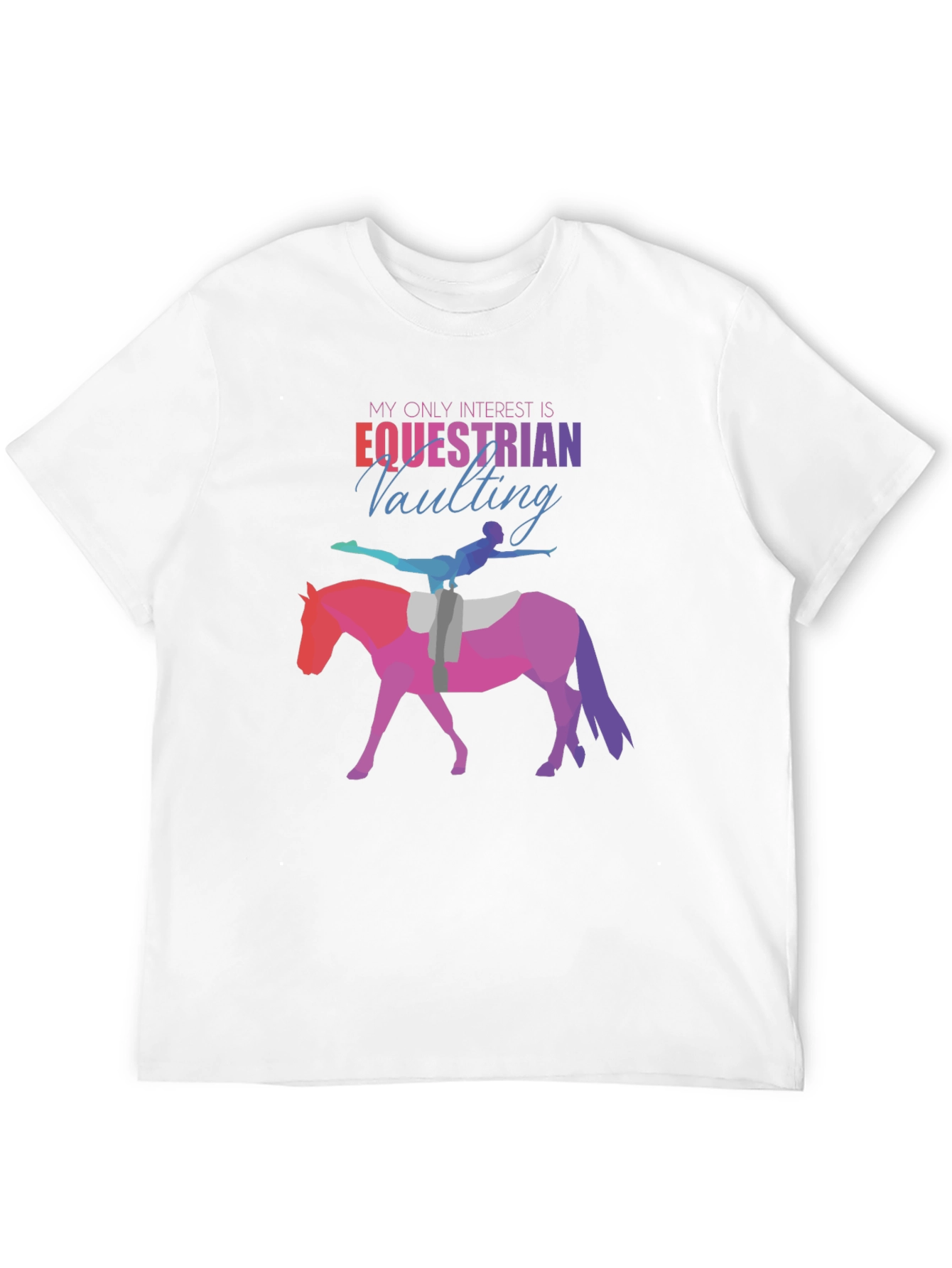 Equestrian Vaulting Graphic Tee