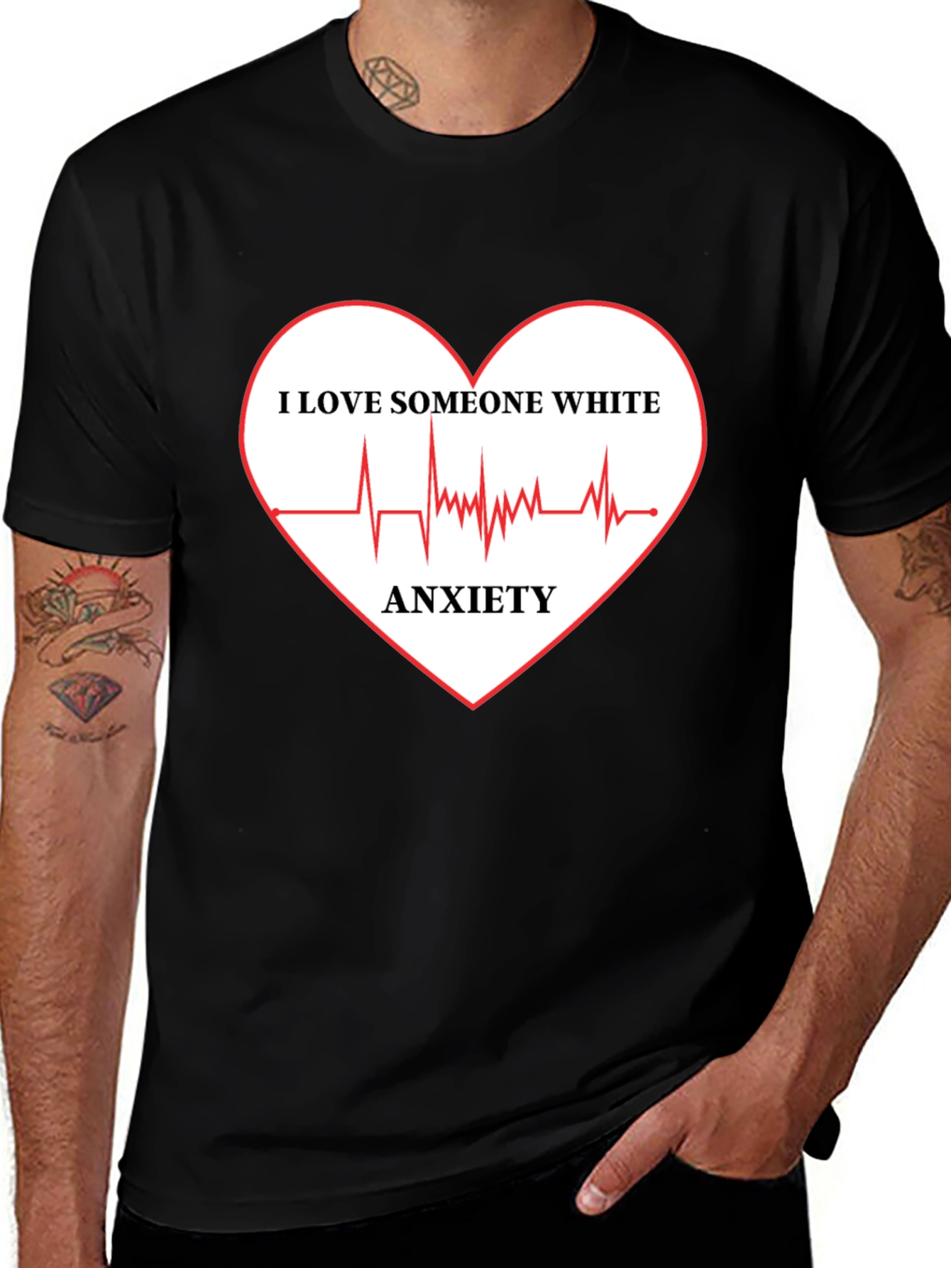 Anxiety White Love T-Shirt