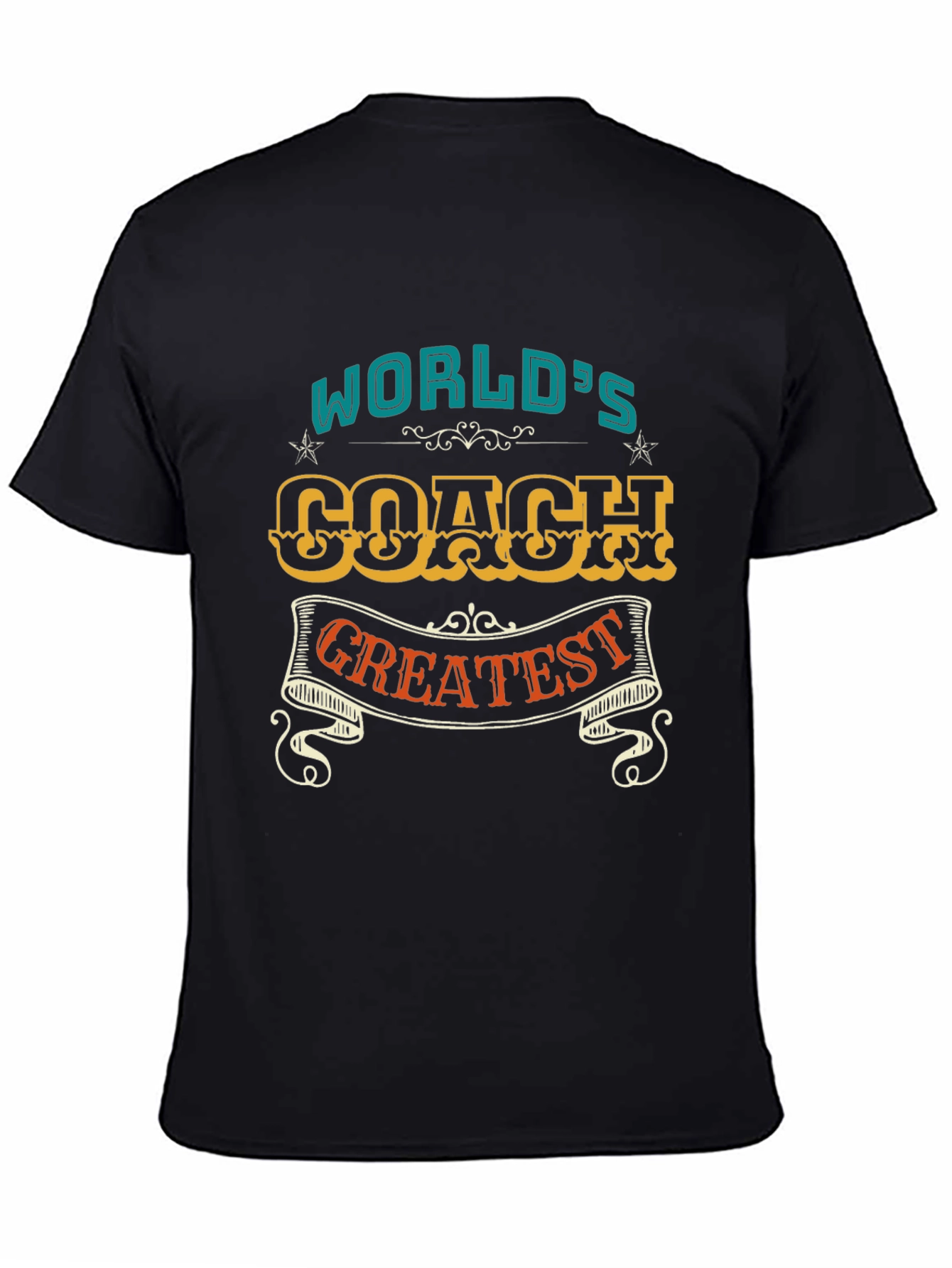 Worlds Greatest Coach T-Shirt - Premium Design