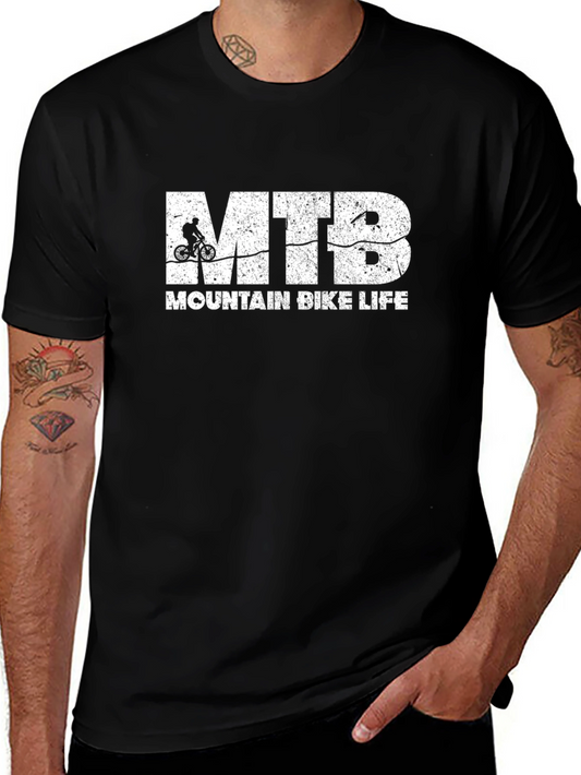 MTB Mountain Bike Life Graphic T-Shirt